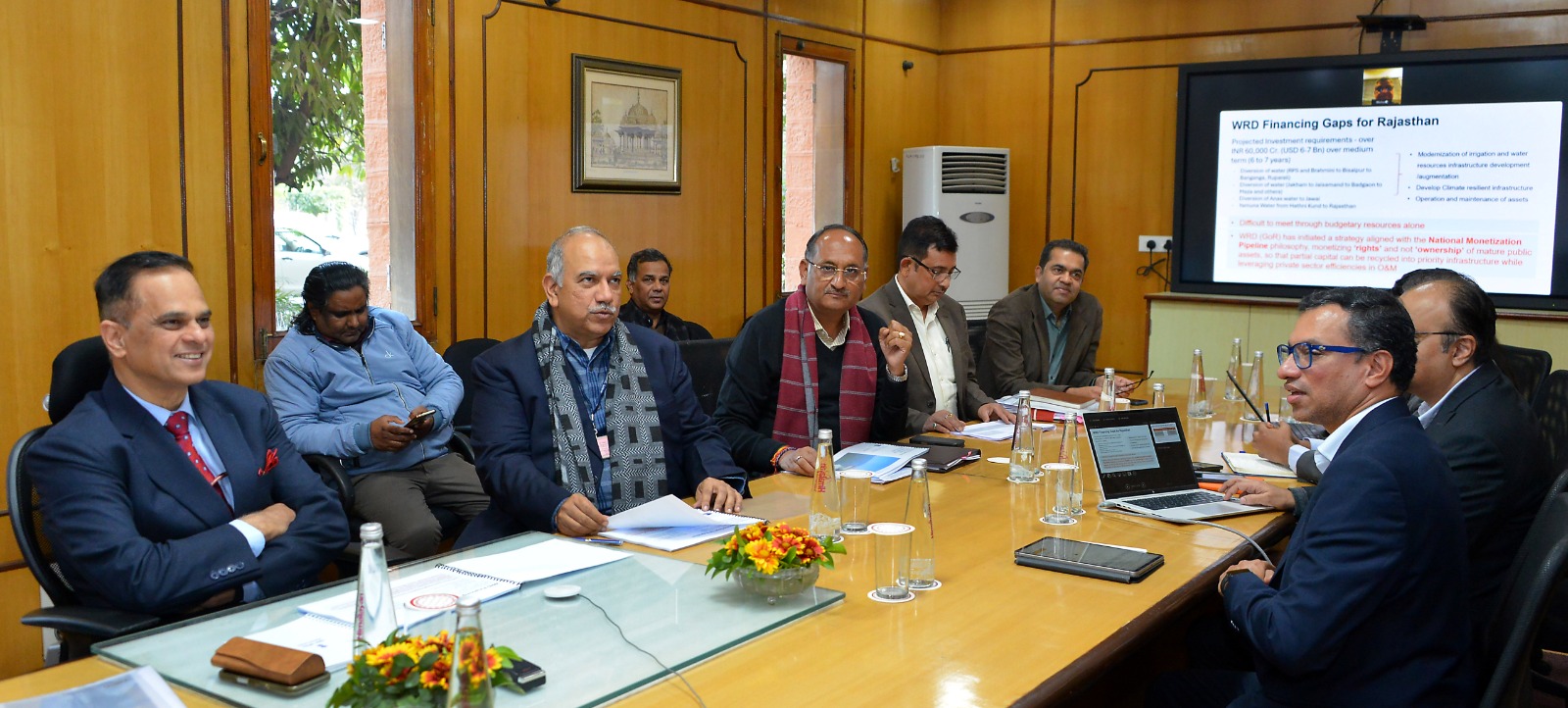 राजस्थान वाटरग्रिड कॉरपोरेशन लिमिटेड को मजबूती प्रदान करना राज्य सरकार की प्राथमिकता:— मुख्य सचिव