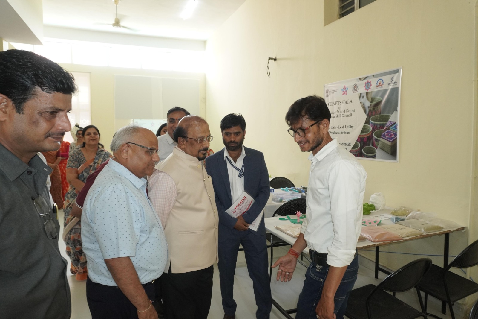 पोद्दार बिज़नेस स्कूल में ‘क्राफ्टशाला’ का उद्घाटन, कारीगरों के कौशल विकास को मिलेगा बढ़ावा