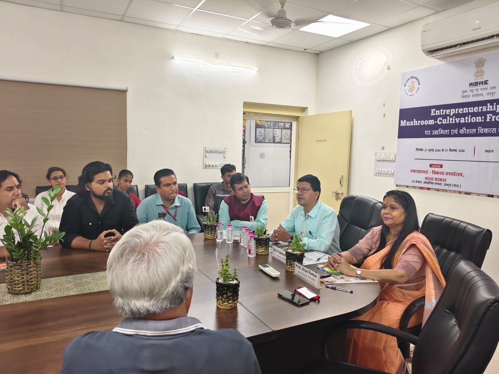 राजस्थान विश्वविद्यालय में MSME के 30 दिवसीय उद्यमिता कौशल विकास कार्यक्रम (ESDP) का शुभारम्भ