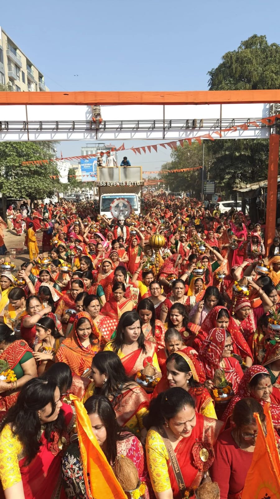 वन्देमातरम गान के साथ विराट हिन्दू सम्मेलन एवं भव्य कलश यात्रा का आयोजन