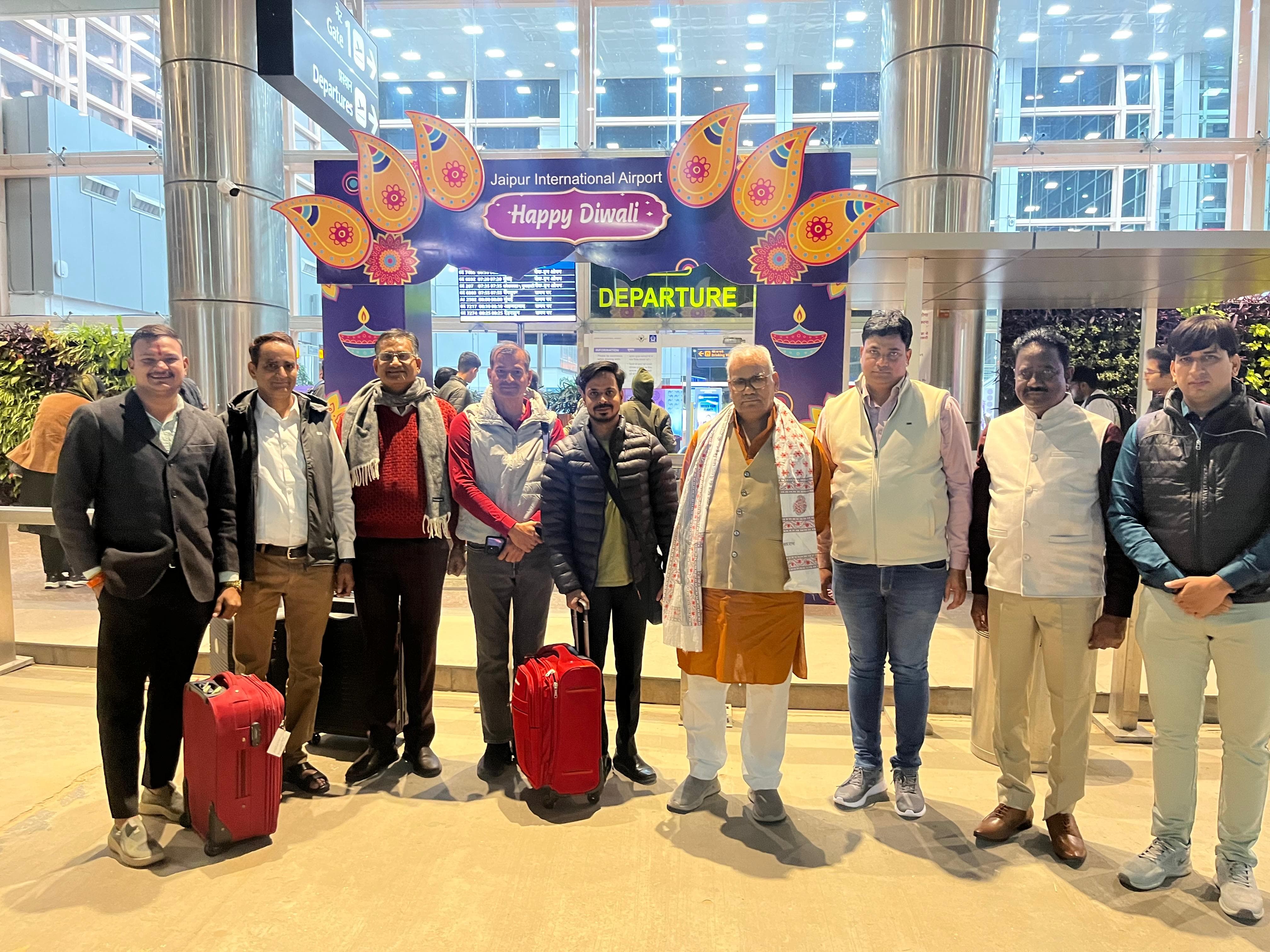 राजस्थान के पंचायती राज, शिक्षा एवं संस्कृत मंत्री मदन दिलावर के नेतृत्व मे 21 सदस्यीय प्रतिनिधिमंडल असम–मिजोरम दौरे पर