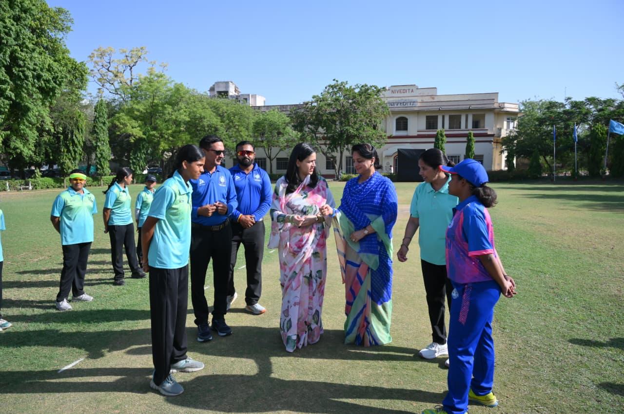 सेकंड ऑल इंडिया आईपीएससी अंडर-14 गर्ल्स क्रिकेट टूर्नामेंट का उद्घाटन समारोह उत्साह के साथ आयोजित
