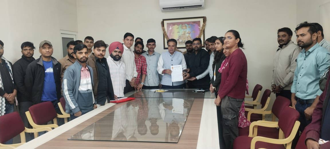 राजस्थान बेरोजगार यूनियन द्वारा शुरू किया गया धन्यवाद पत्र लेखन अभियान