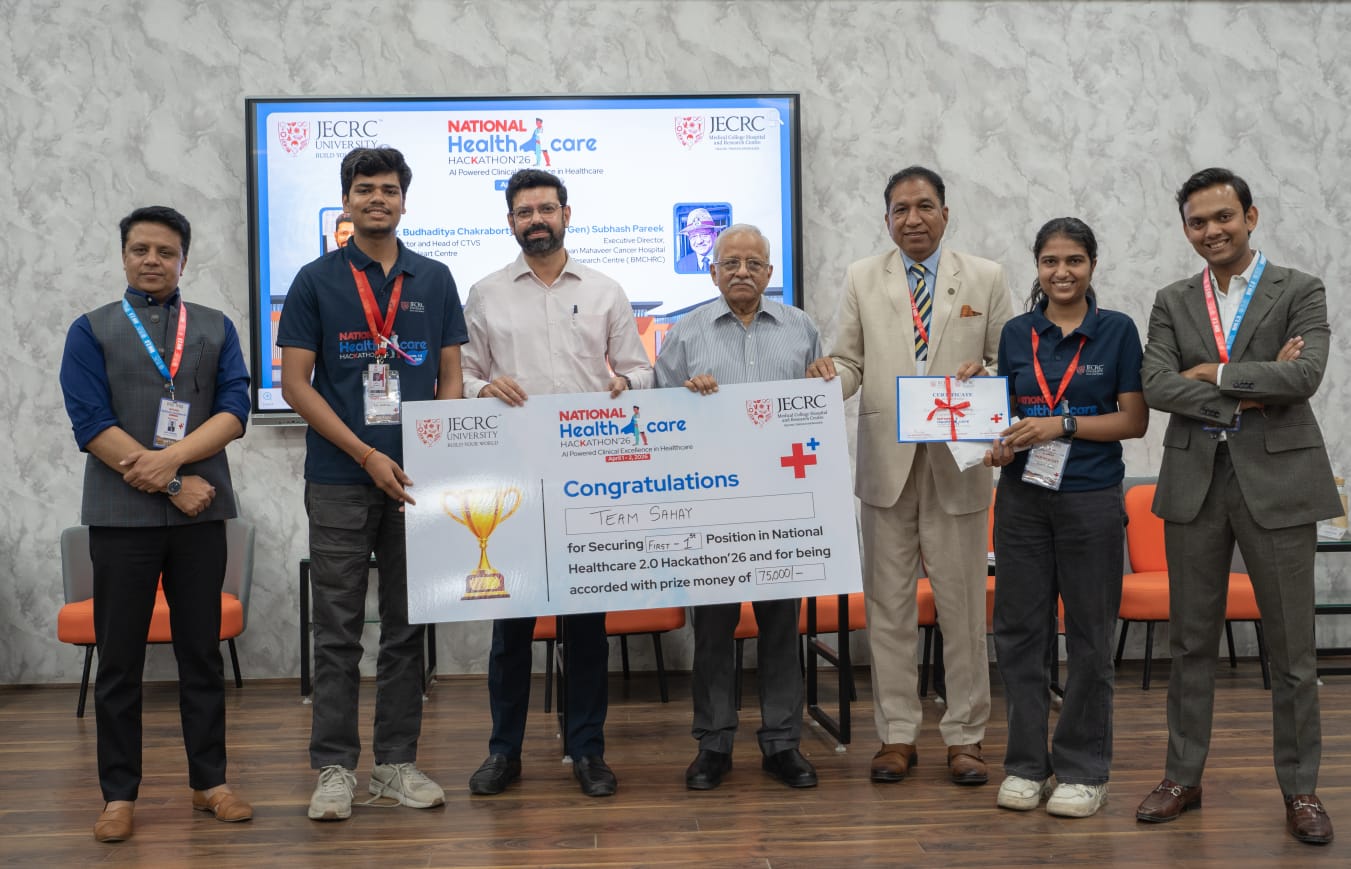 देशभर से आए छात्रों ने 36 घंटे में तैयार किए अस्पतालों के लिए स्मार्ट और उपयोगी समाधान