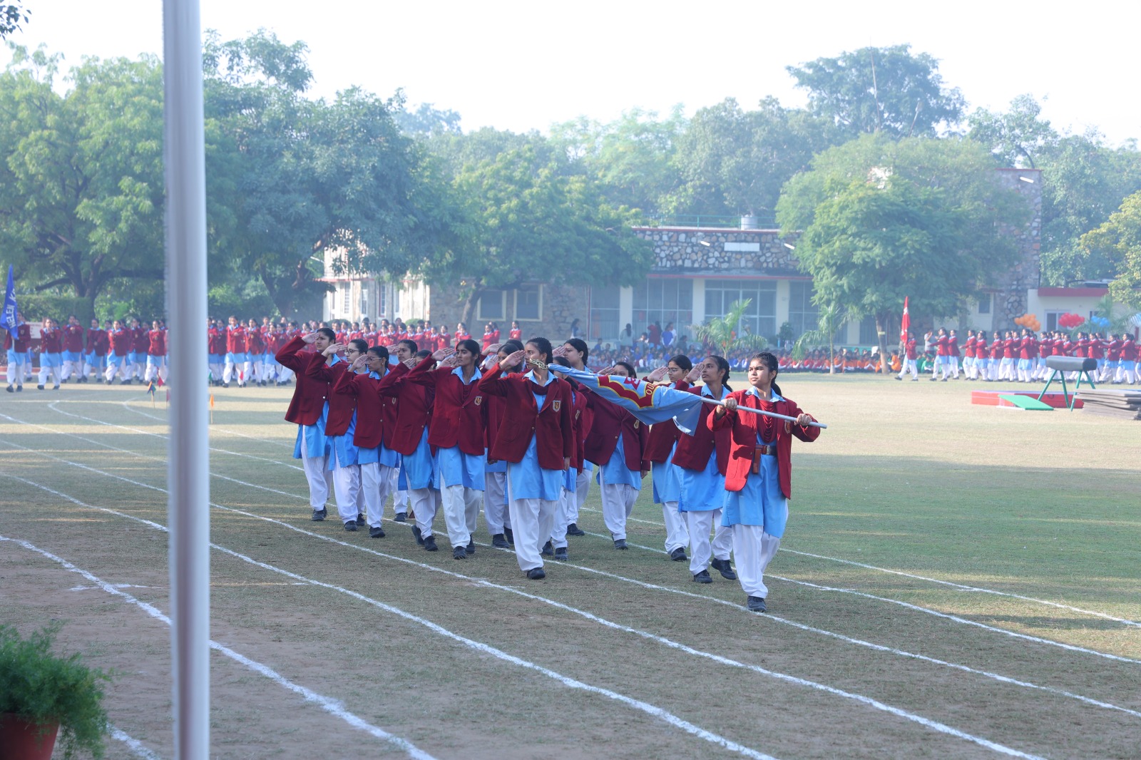 82वीं तीन दिवसीय वार्षिक एथलेटिक मीट शुरू