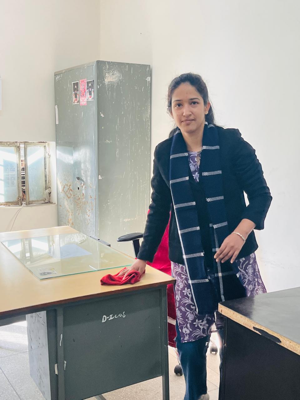 आईसीडीएस विभागीय अधिकारियों तथा कार्मिकों ने की एक घंटे गहन सफाई