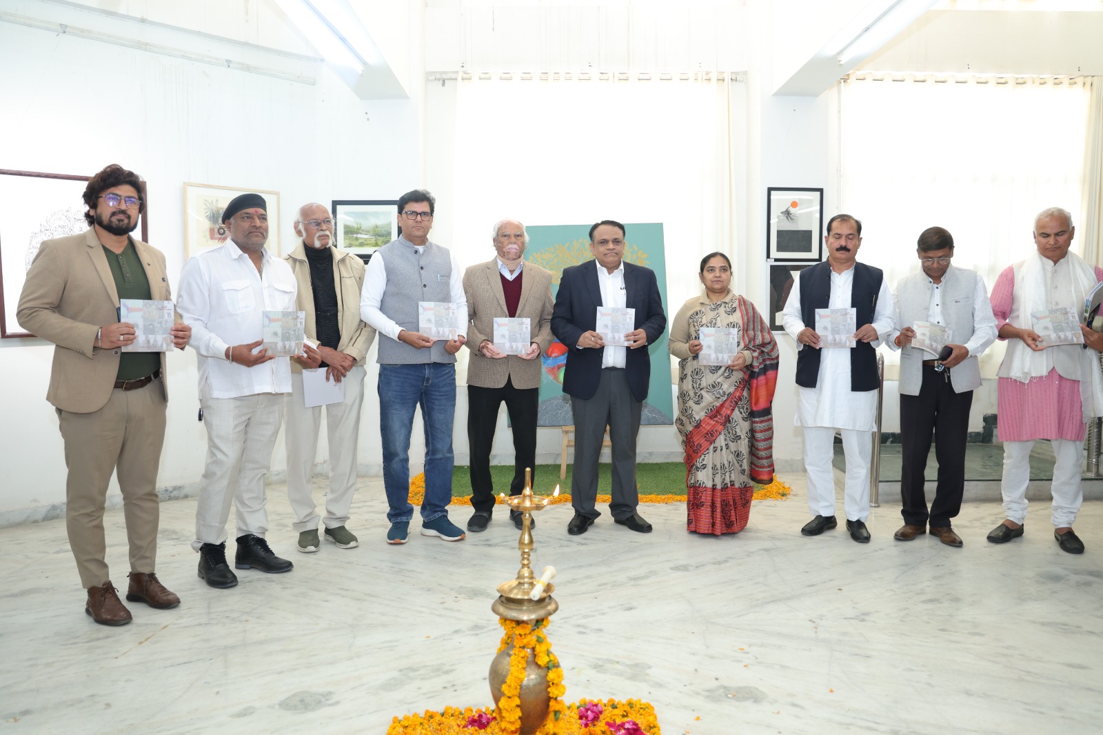 66वीं वार्षिक कला प्रदर्शनी का उद्घाटन एवं पुरस्कार वितरण समारोहपूर्वक सम्पन्न
