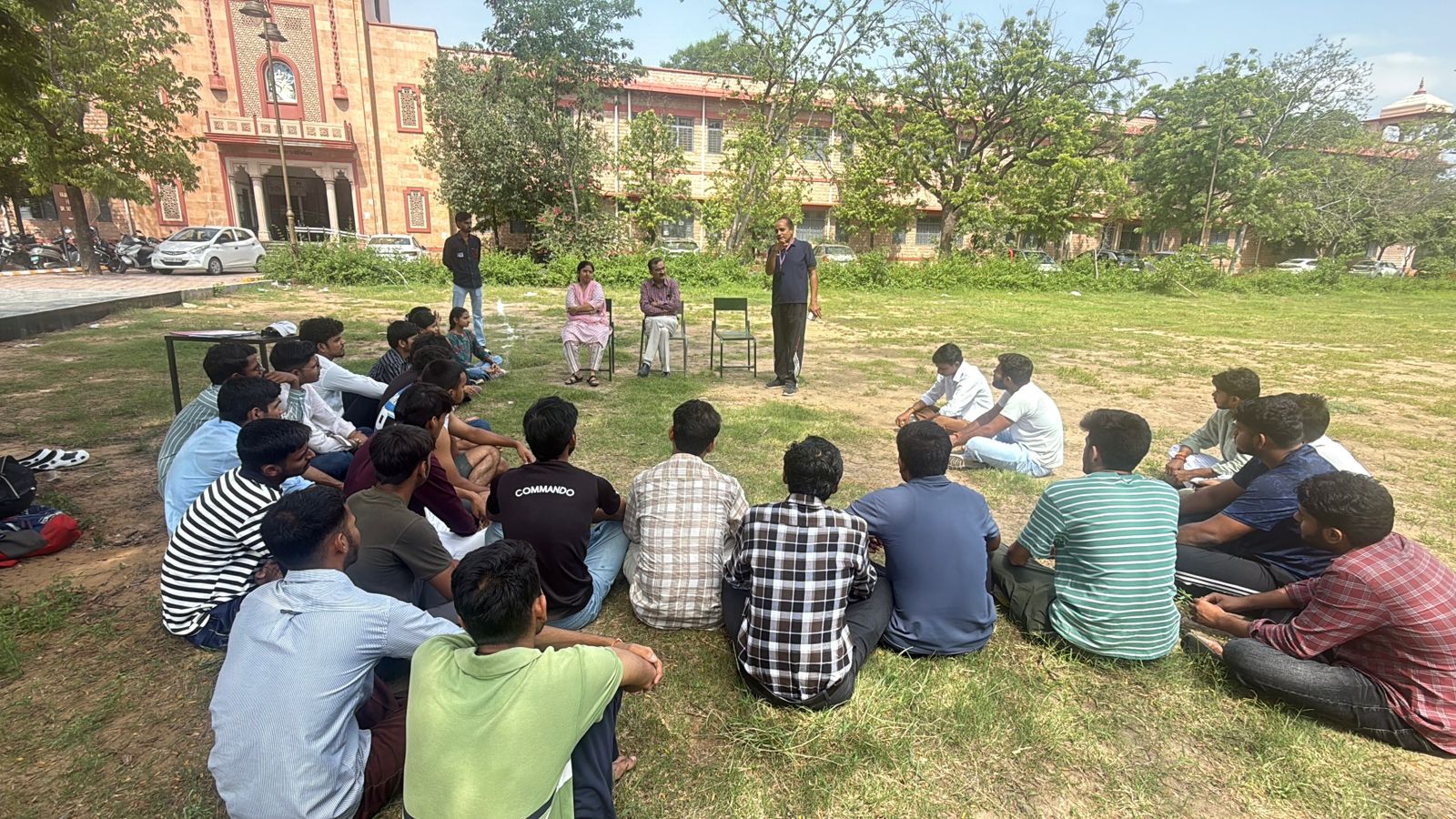 खेलो द्वारा ही विद्यार्थियों का सर्वांगीण विकास होता है:- प्रोफेसर रविकांत शर्मा