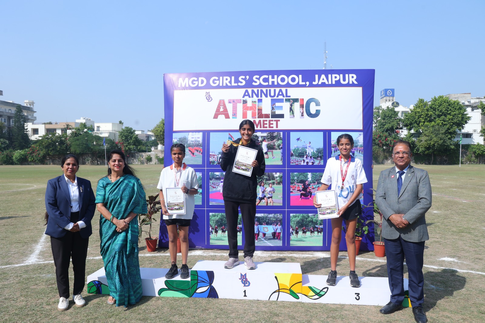 82वीं तीन दिवसीय वार्षिक एथलेटिक मीट शुरू