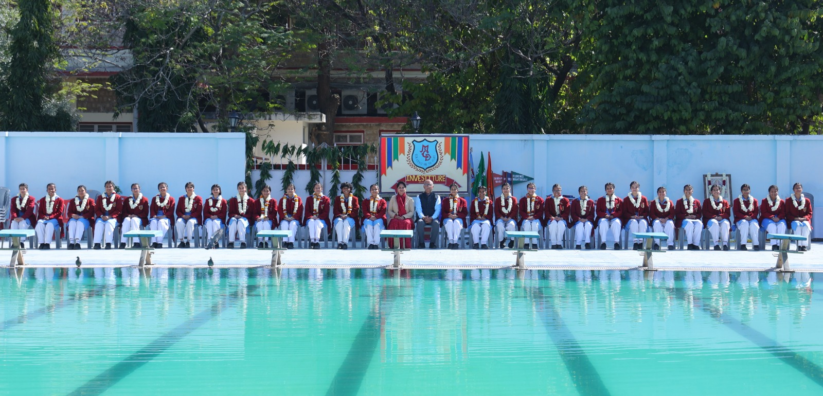 इन्वेस्टीचर सेरेमनी का आयोजन किया