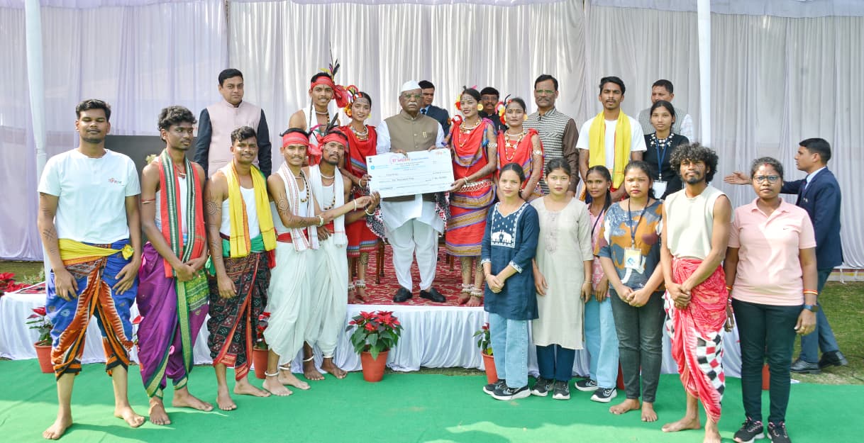 लोकभवन में "आदिवासी युवा आदान प्रदान कार्यक्रम"