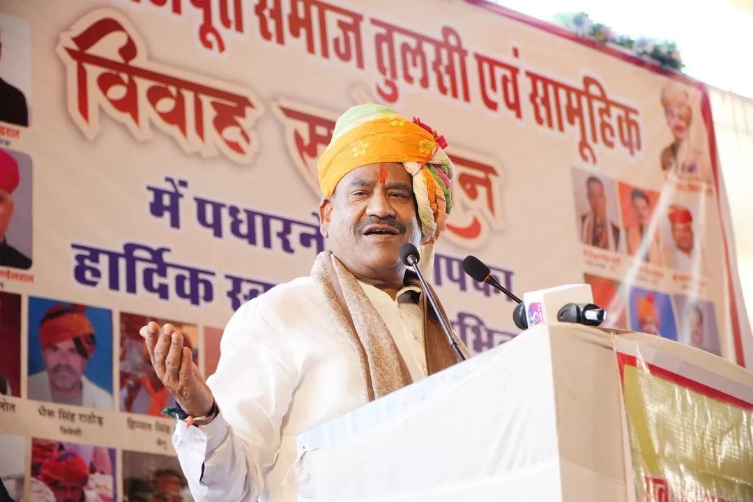 लोकसभा अध्यक्ष ने किए जोगणिया माता के दर्शन, विवाह सम्मेलन में नवदम्पत्तियों को दिया आशीर्वाद