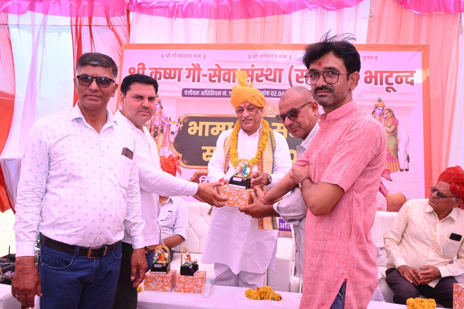 गौ सेवा समाज और मानवता के प्रति हमारी जिम्मेदारी : गोपालन मंत्री जोराराम कुमावत