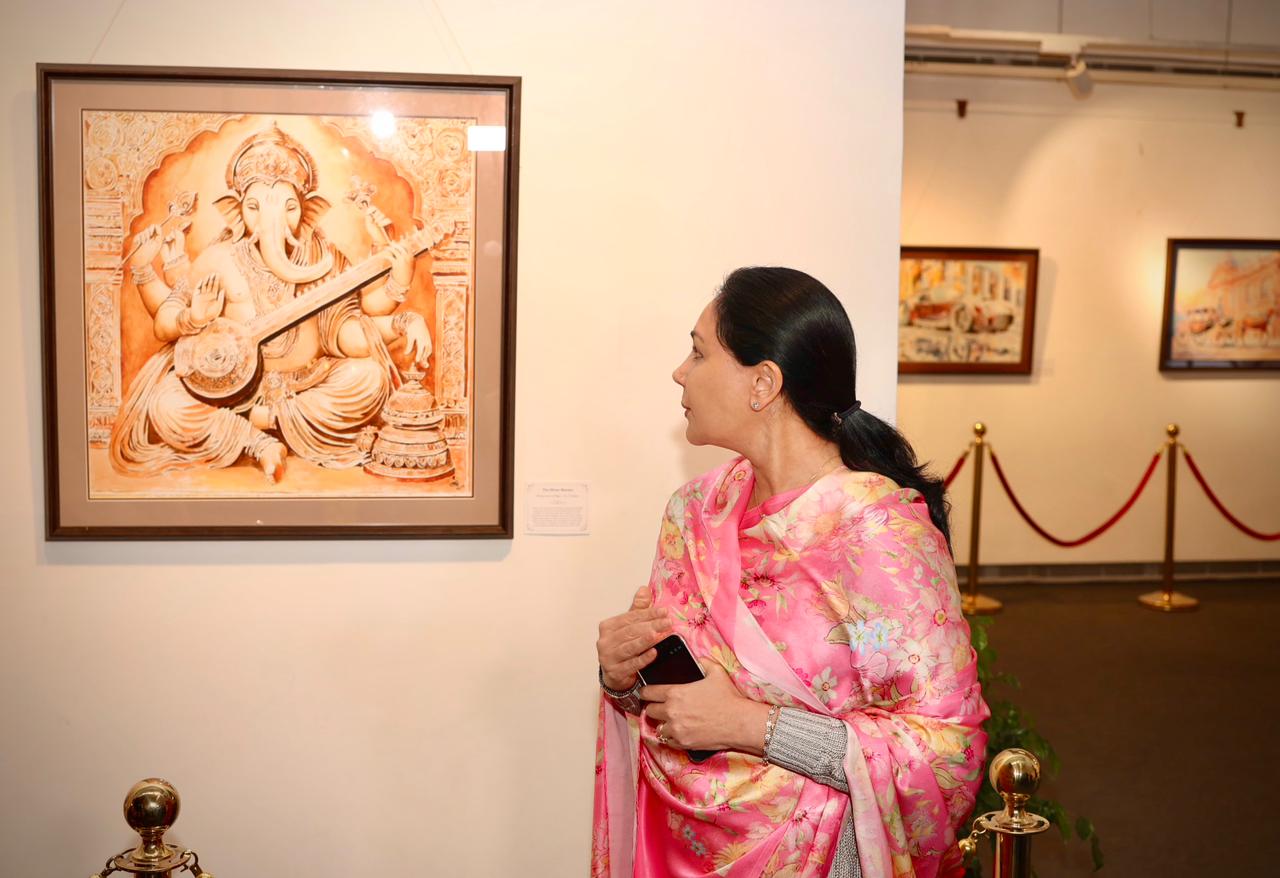 जलरंगों में साकार होती संवेदनाएं कल्पना से परे- दिया कुमारी