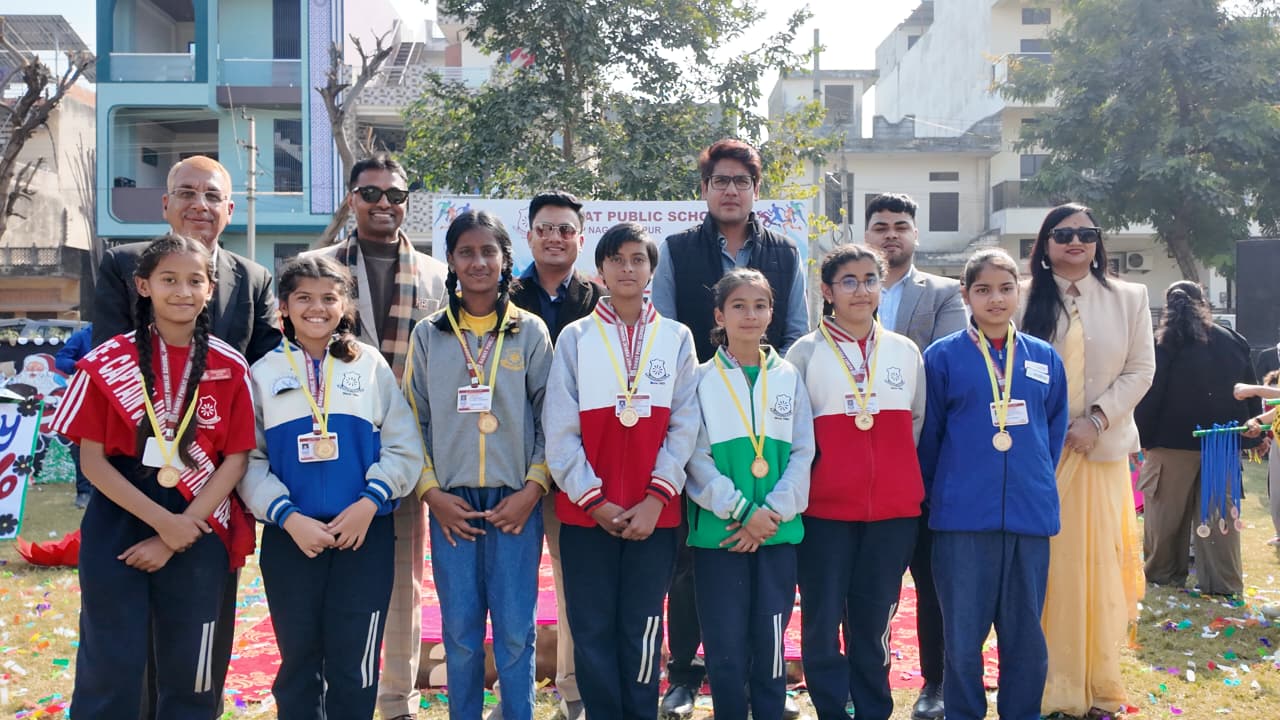 रावत पब्लिक स्कूल, प्रताप नगर की स्पोर्ट्स मीट “स्पीड” का रंगारंग समापन