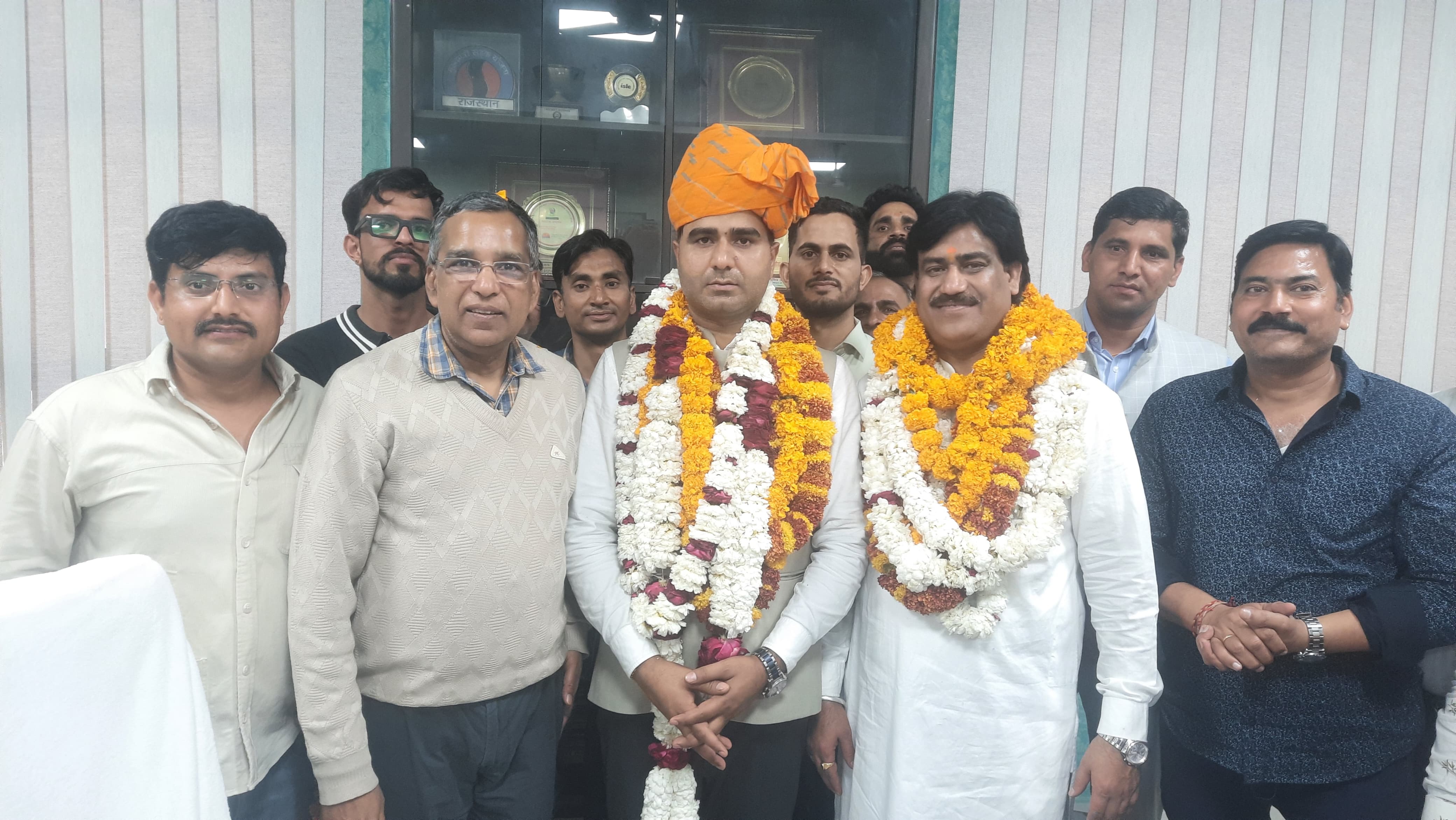 गगन बाज्या बने PWD मंत्रालयिक अधिकारी कर्मचारी संघ के जयपुर जिलाध्यक्ष, पूर्व अध्यक्ष नवल कुमार सैनी को दी पटखनी