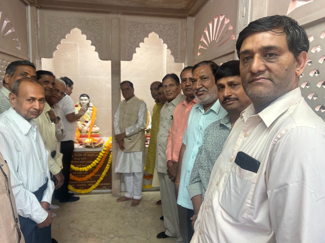 अखिल भारतवर्षीय खंडेलवाल वैश्य महासभा भवन में संत सुंदरदास जी महाराज की 430 वी जयंती मनाई