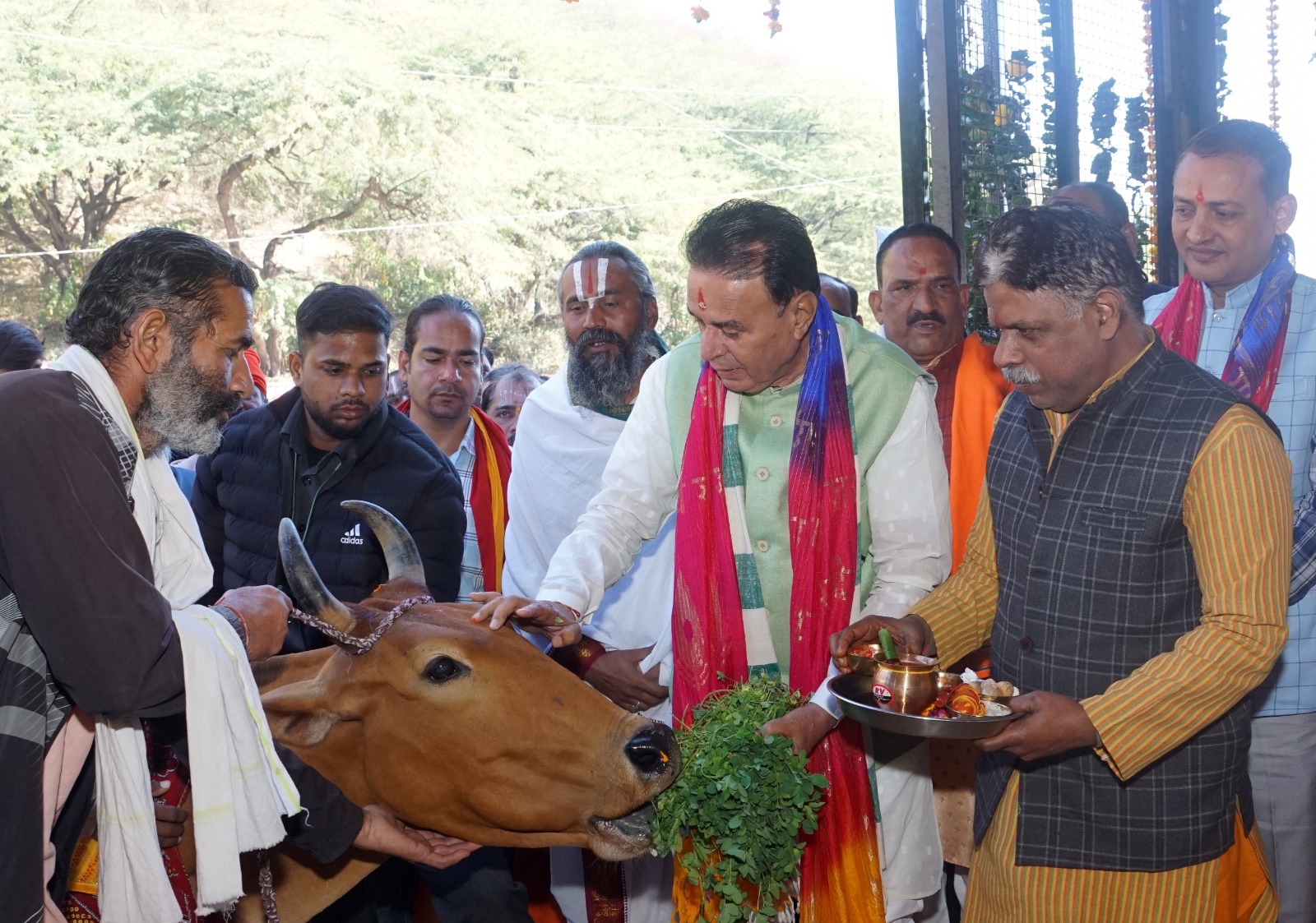 25 लाख के सीएसआर फण्ड से बनी आधुनिक गौशाला का जयपुर प्रभारी मंत्री ने किया लोकार्पण