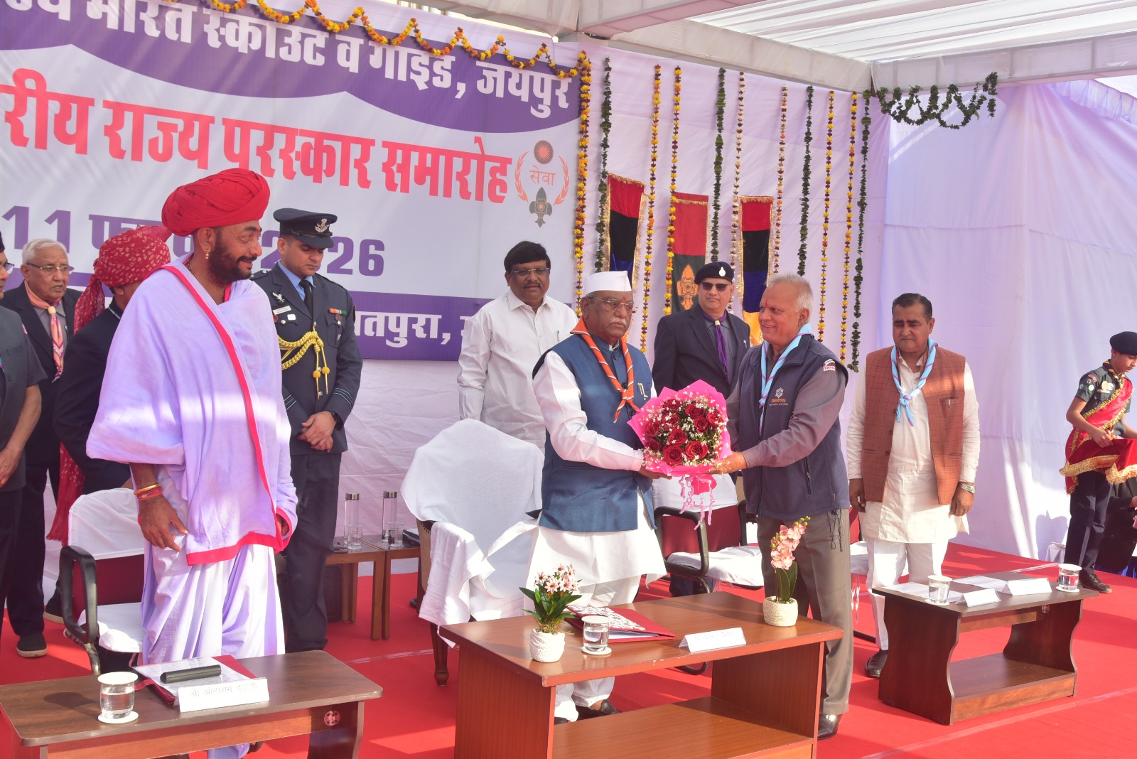 स्काउट व गाइड संगठन युवाओं की सेवा संकल्प से जुड़ी संस्कृति-राज्यपाल