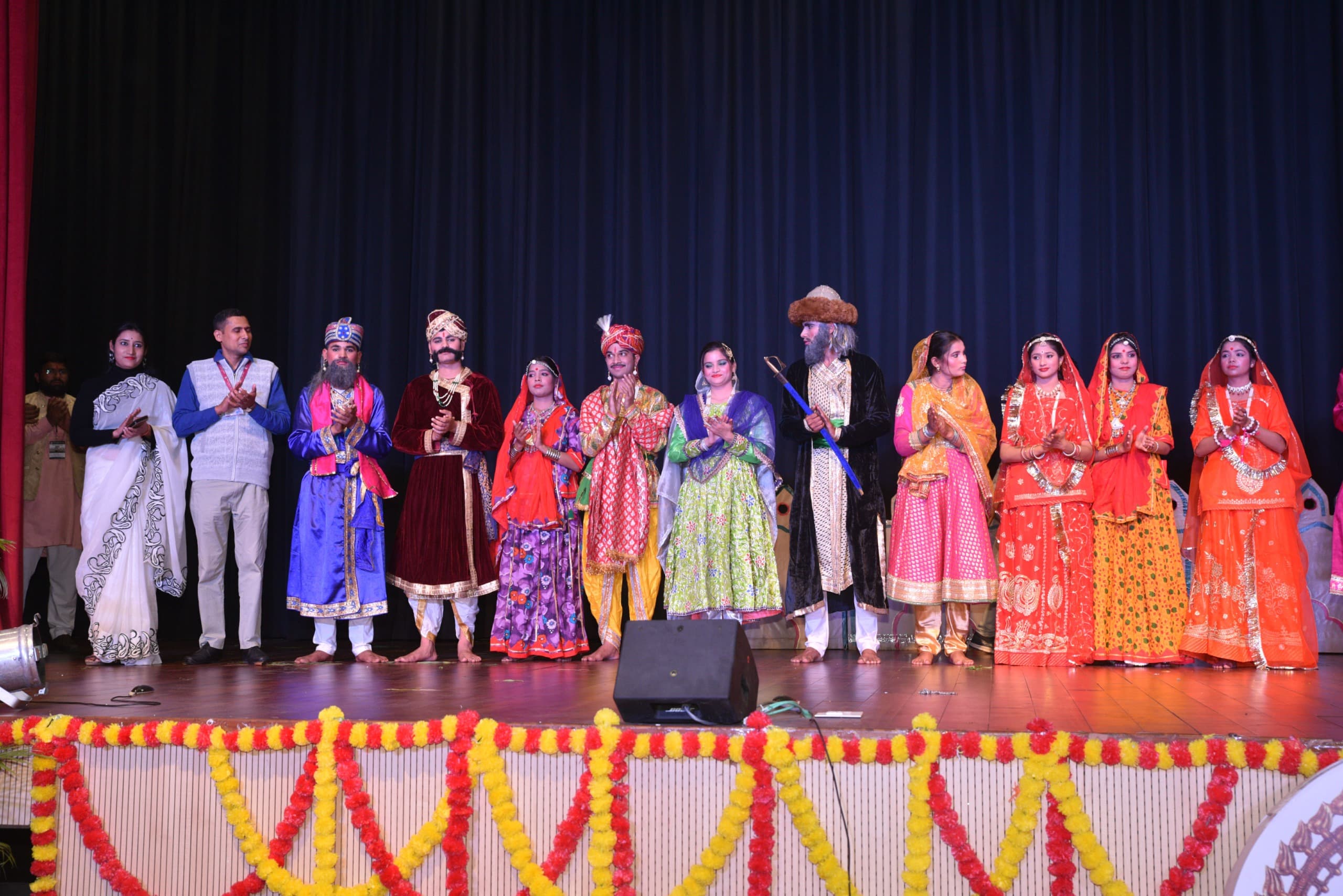 केन्द्रीय संस्कृत विश्वविद्यालय, जयपुर परिसर में पश्चिम क्षेत्रीय रूपक महोत्सव–2026 का भव्य समापन