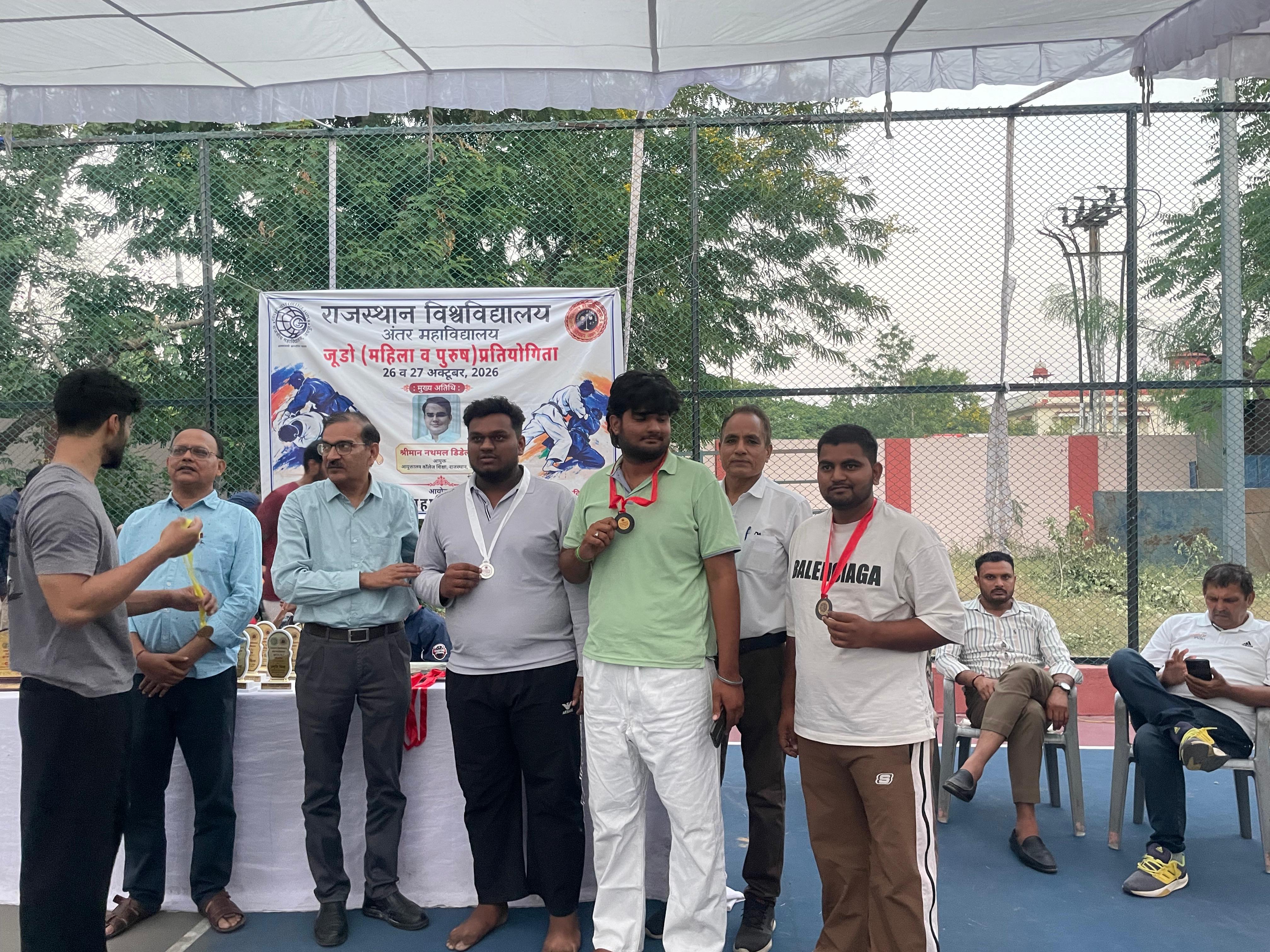 राजकीय महाविद्यालय जयपुर बना उपविजेता