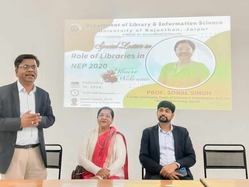 “राष्ट्रीय शिक्षा नीति के अंतर्गत तकनीकी दक्ष और बहु-कौशलयुक्त पुस्तकालयाध्यक्षों की राष्ट्रीय निर्माण में सार्थक भूमिका है : प्रो. सोनल सिंह”