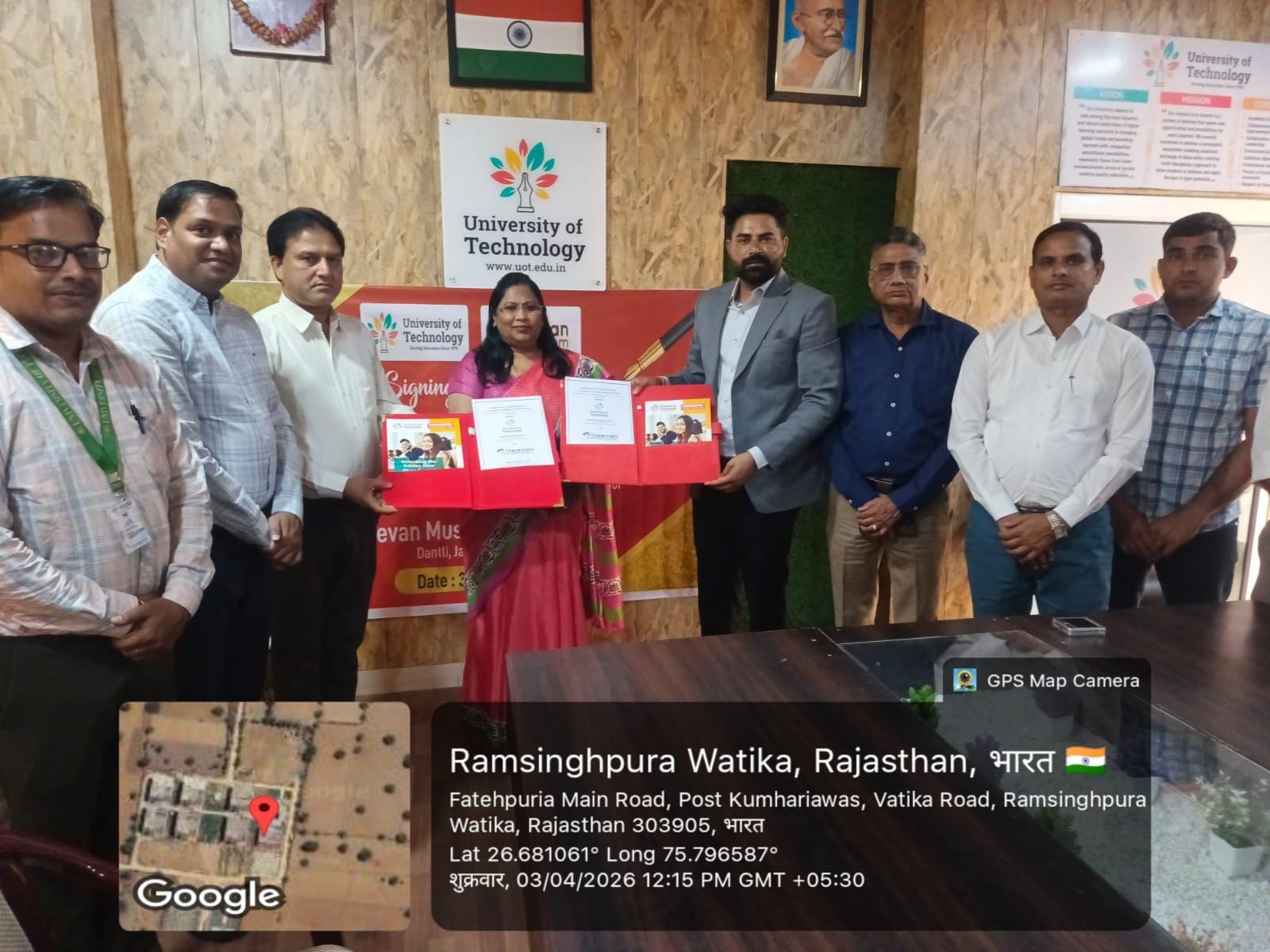 यूनिवर्सिटी ऑफ टेक्नोलॉजी एवं जीवन मशरूम प्राइवेट लिमिटेड के बीच एमओयू, छात्रों के लिए बढ़ेंगे रोजगारोन्मुखी अवसर