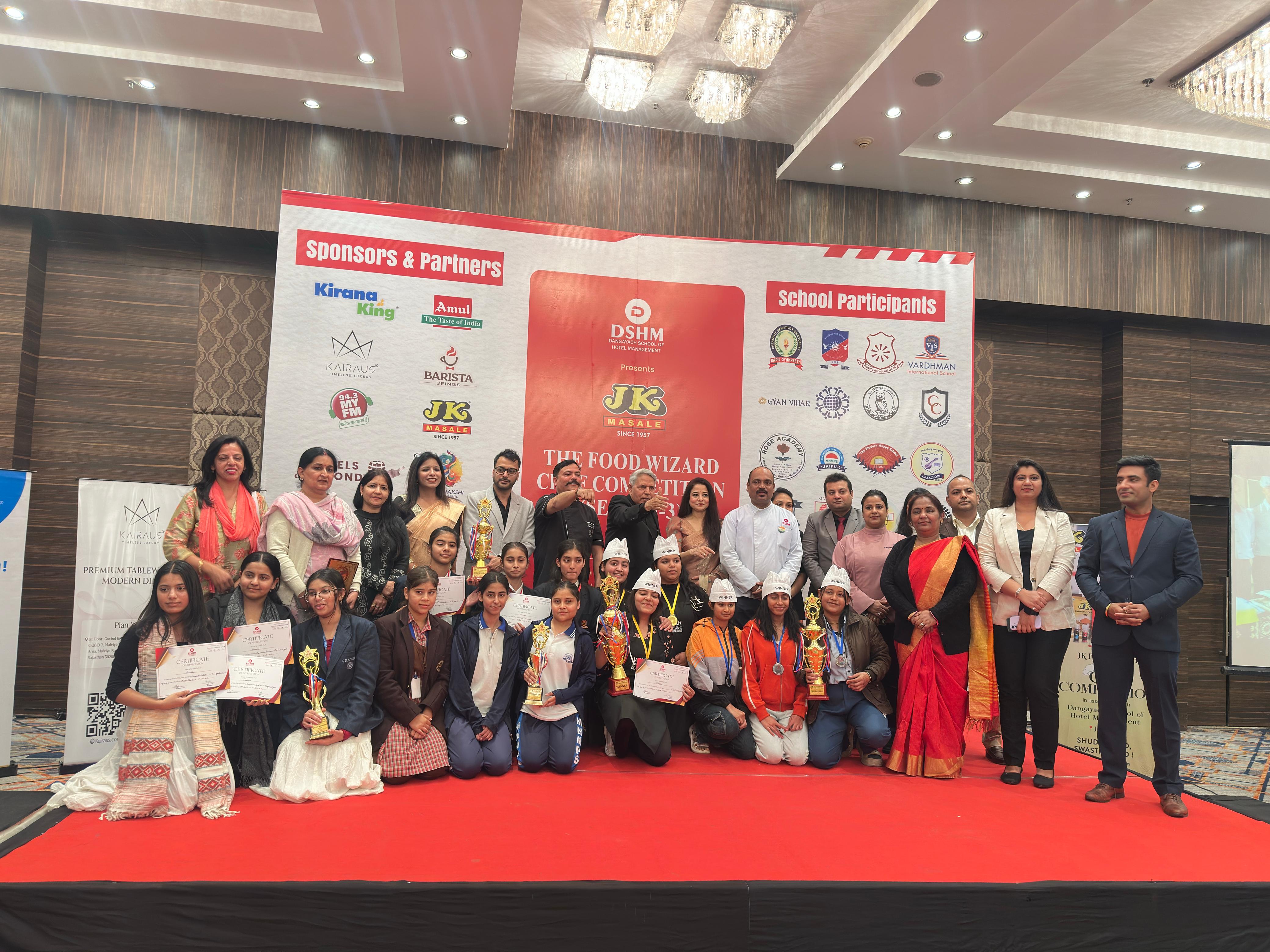 “द फूड विजार्ड शेफ – जेके मसाले प्रेज़ेंट्स द फूड विजार्ड शेफ प्रतियोगिता” का सफल आयोजन