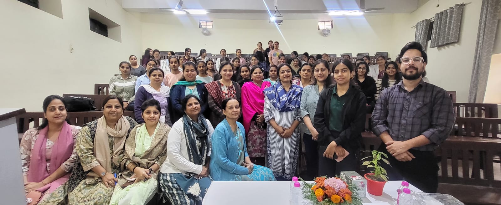 माइक्रोग्रीन्स पर एक कार्यशाला का आयोजन किया