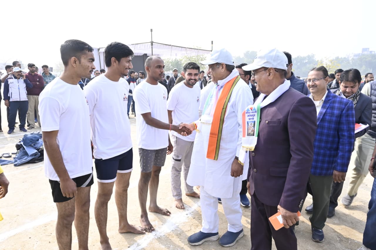 प्रधानमंत्री के कुशल नेतृत्व में खेलों के क्षेत्र में आगे बढ़ रहा देश : मंत्री कुमावत