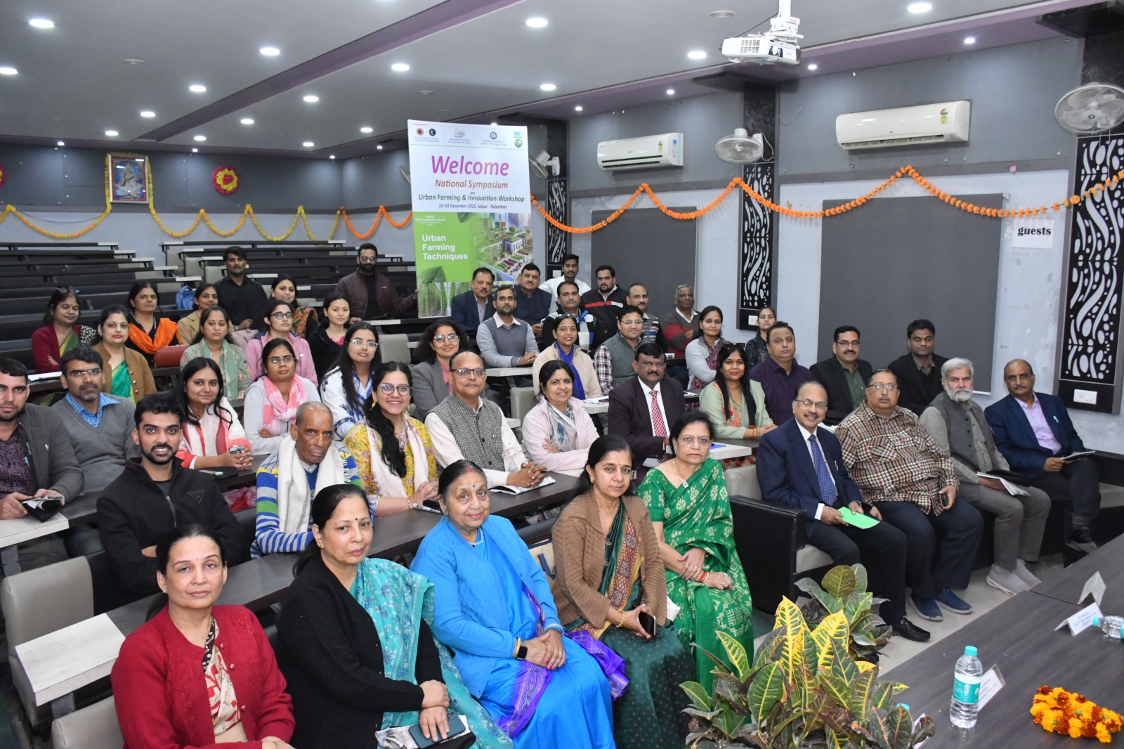 अर्बन फार्मिंग पर राष्ट्रीय संगोष्ठी एवं इनोवेशन वर्कशॉप का सफलतापूर्वक समापन।