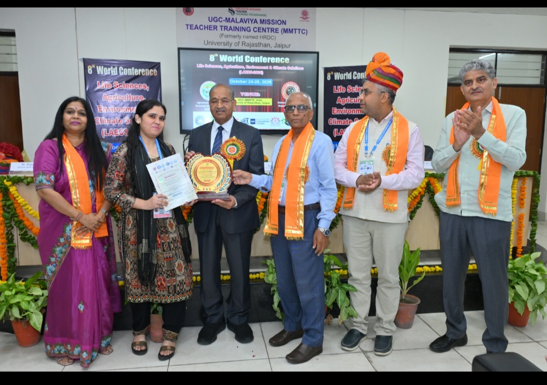 राजस्थान विश्वविद्यालय में 8वें विश्व सम्मेलन LAECS-2026 का भव्य शुभारंभ