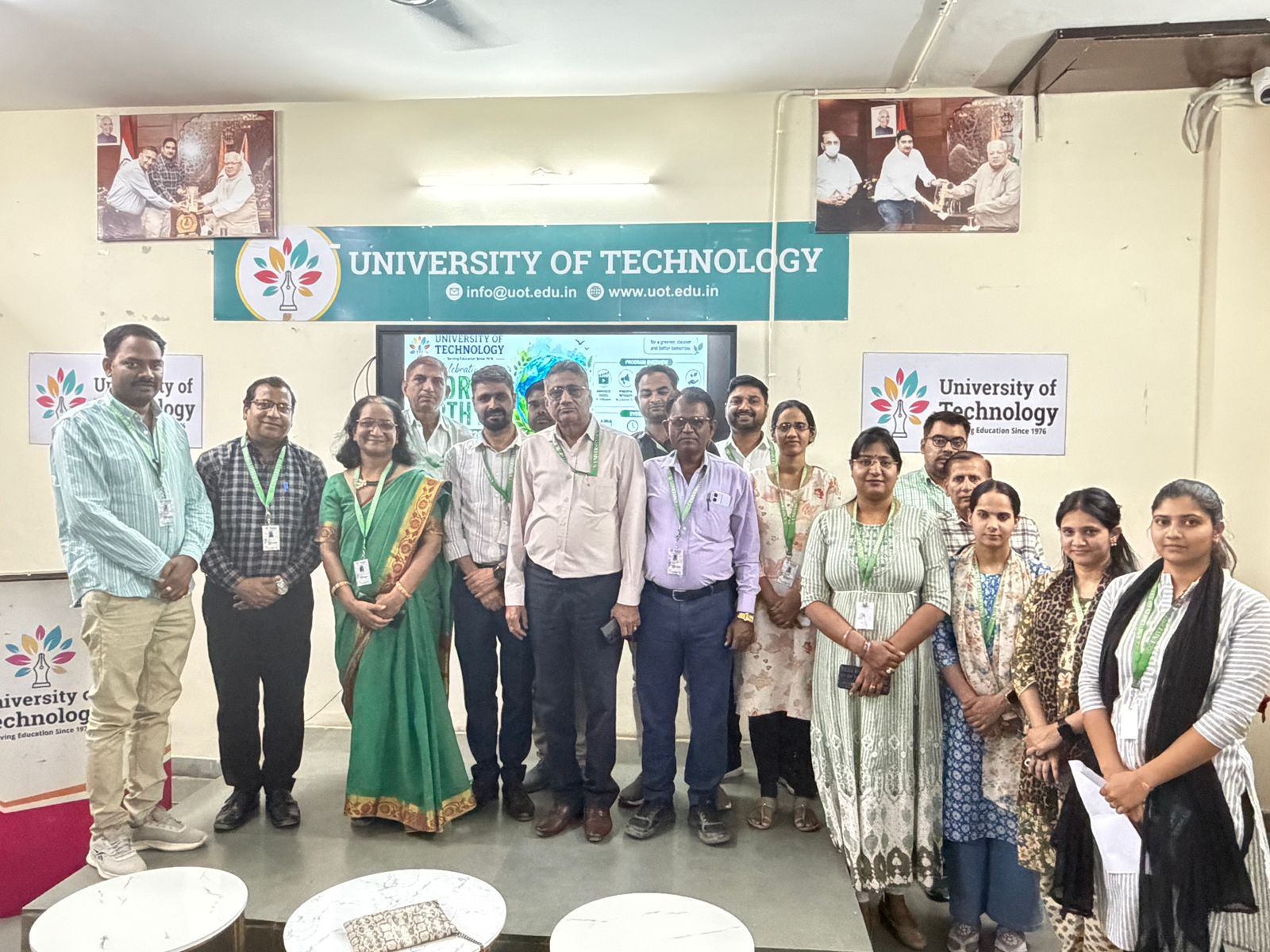 विश्व पृथ्वी दिवस पर यूनिवर्सिटी ऑफ टेक्नोलॉजी, जयपुर में जागरूकता वीडियो कार्यक्रम आयोजित