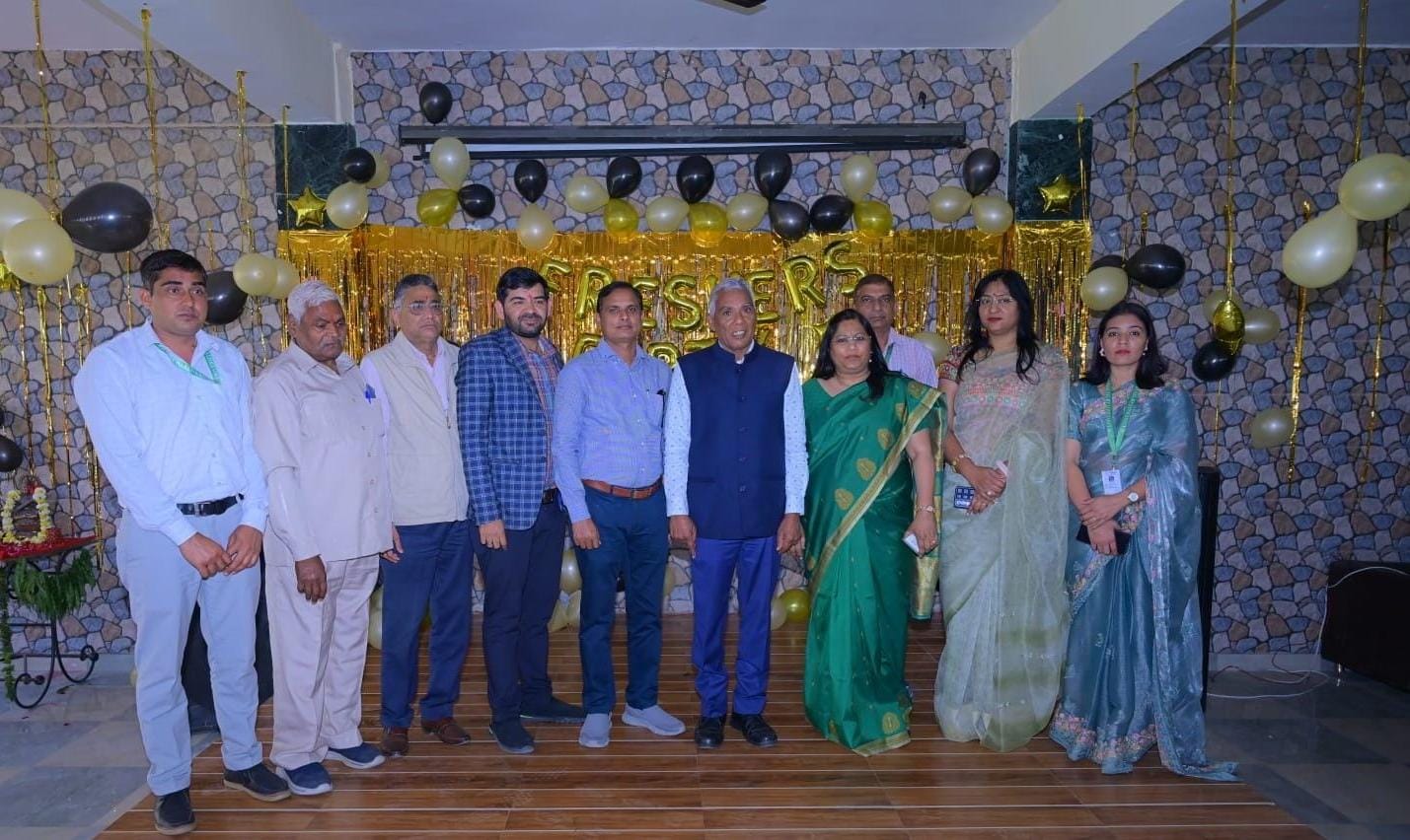 यूनिवर्सिटी ऑफ टेक्नोलॉजी जयपुर में कृषि विभाग की भव्य फ्रेशर्स पार्टी का आयोजन