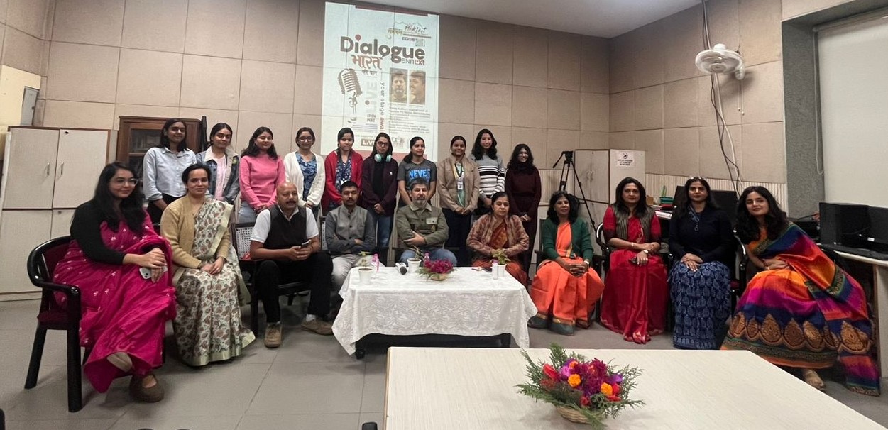 डायलॉग जेननेक्स्ट 2.0 ‘‘कानोड़िया पी.जी. महिला महाविद्यालय में एक जीवंत साहित्यिक आदान-प्रदान’’