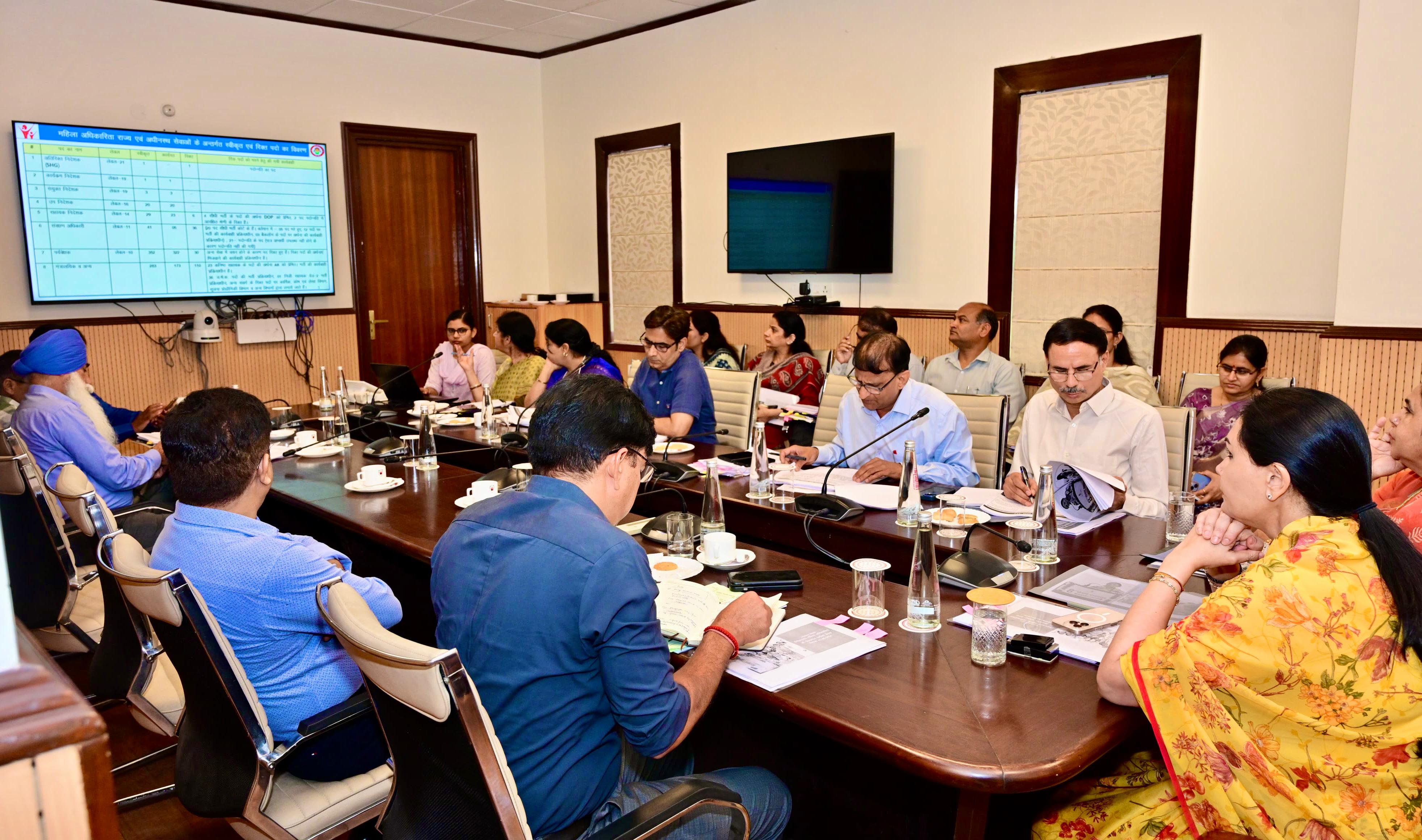 आईसीडीएस के प्रयासों से एसआरएस के माध्यम से राज्य के आंगनबाड़ी केंद्रों पर पोषाहार वितरण 86 प्रतिशत हुआ