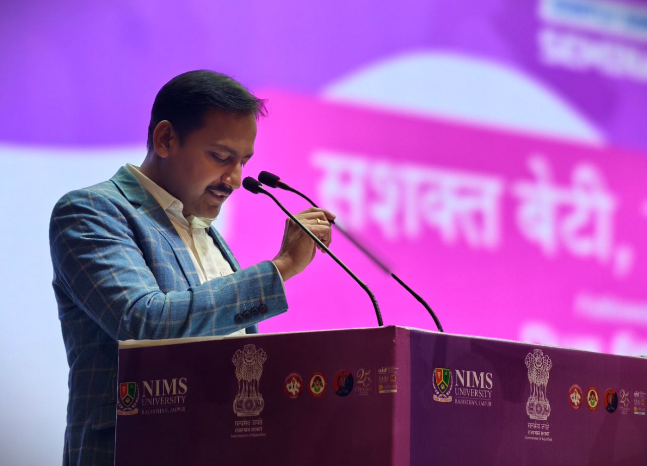 सशक्त बेटी–समृद्ध भारत विषय पर निम्स विश्वविद्यालय में सेमिनार और मैराथन का आयोजन