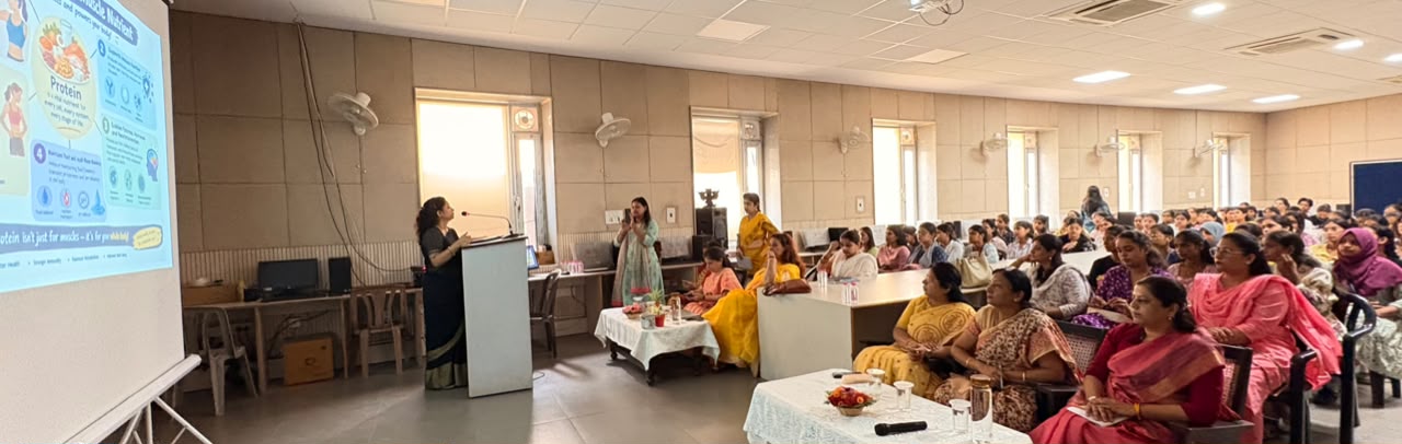 राष्ट्रीय पोषण माह 2026 के अवसर पर सतत पोषण शिक्षा सत्र का आयोजन
