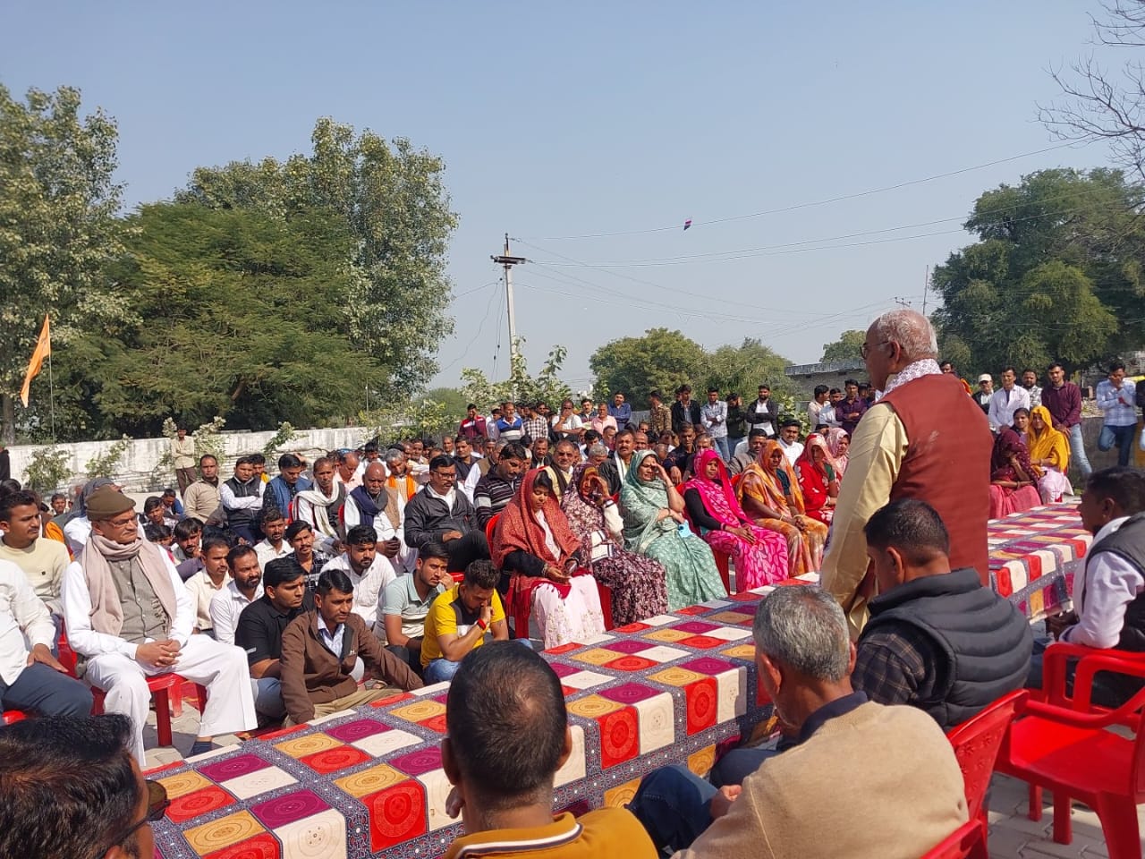 आचार्य धीरेंद्र शास्त्री की कथा को लेकर गांव-गांव में उत्साह, कथा में उमड़ेगा जनसेवाब