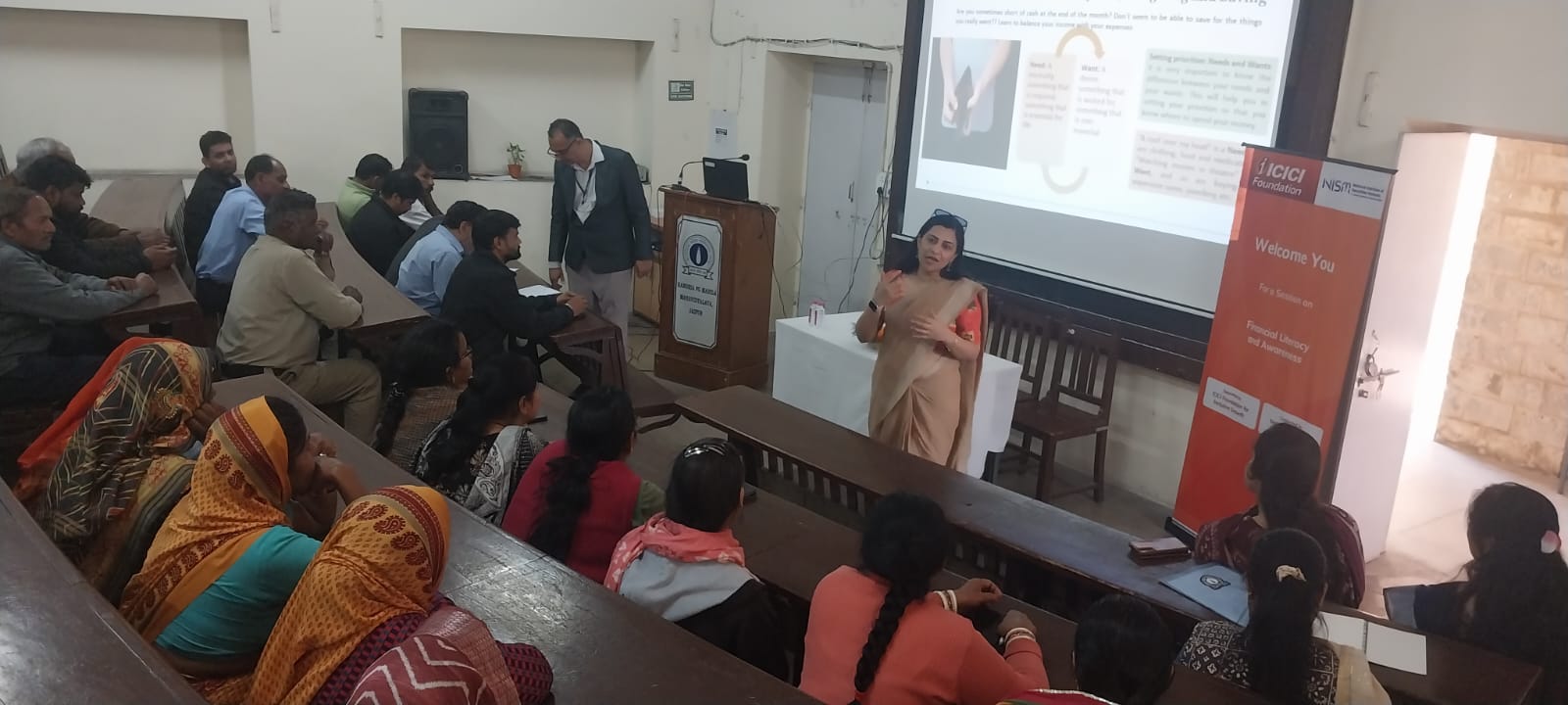 “वित्तीय साक्षरता” विषय पर एक विशेष जागरूकता सत्र का सफल आयोजन