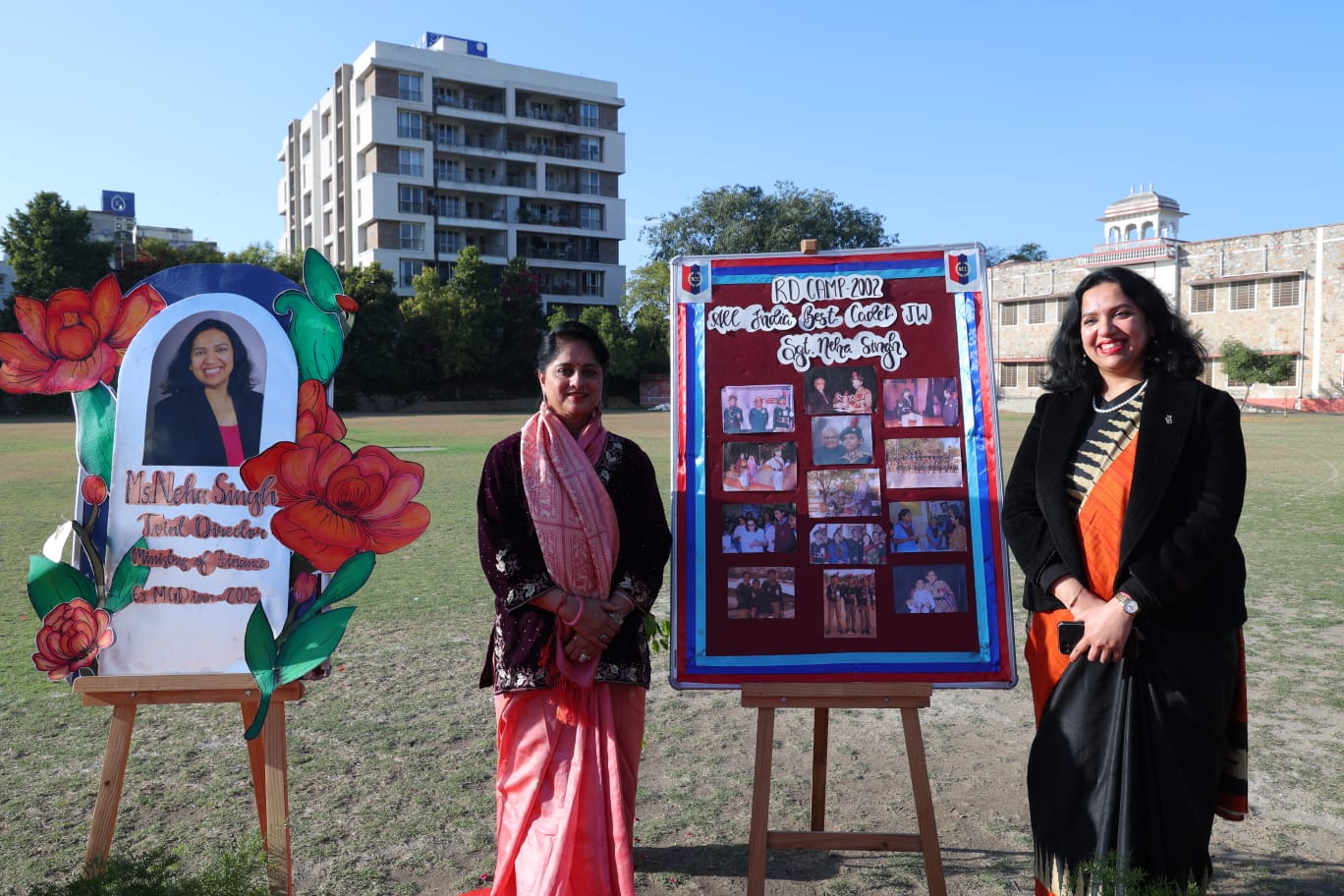 बारहवीं की छात्राओं के लिए आशीर्वाद समारोह का आयोजन