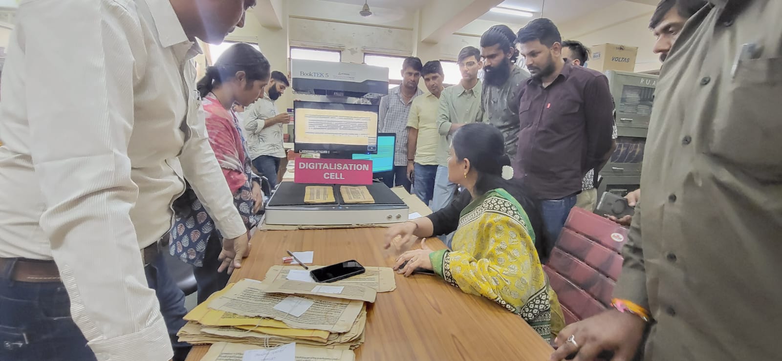 पांडुलिपि संरक्षण एवं डिजिटलीकरण पर विशेष कार्यशाला संपन्न