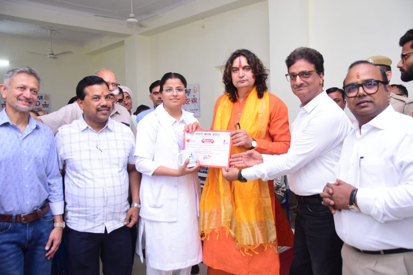 चतुर्थ पुण्यतिथि पर विशाल रक्तदान एवं स्वास्थ्य शिविर का आयोजन