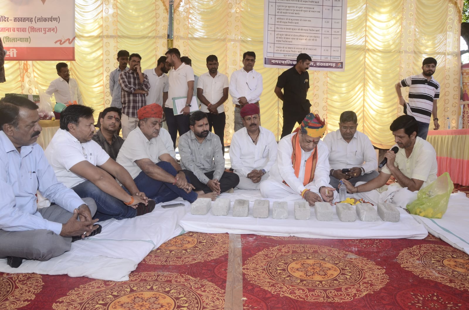 कैबिनेट मंत्री जोराराम कुमावत ने किया 8 सीसी सड़कों का लोकार्पण