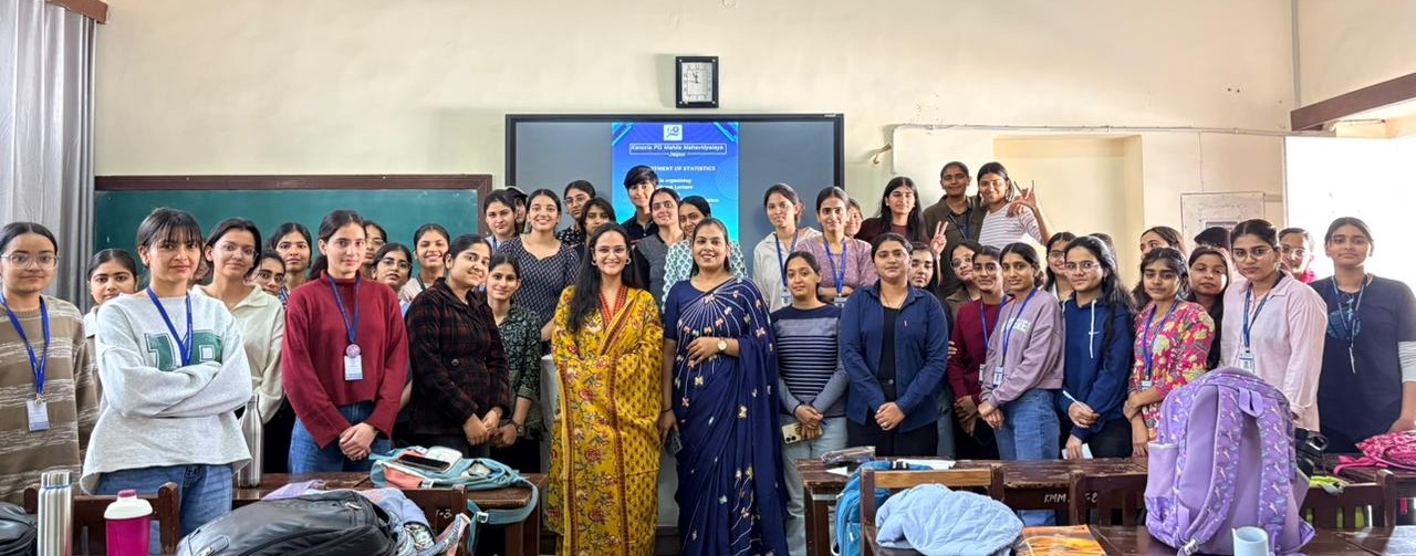 “सांख्यिकी में करियर के अवसरः आई.एस.एस. एवं अन्य संभावनाएँ” विषय पर अतिथि व्याख्यान आयोजित