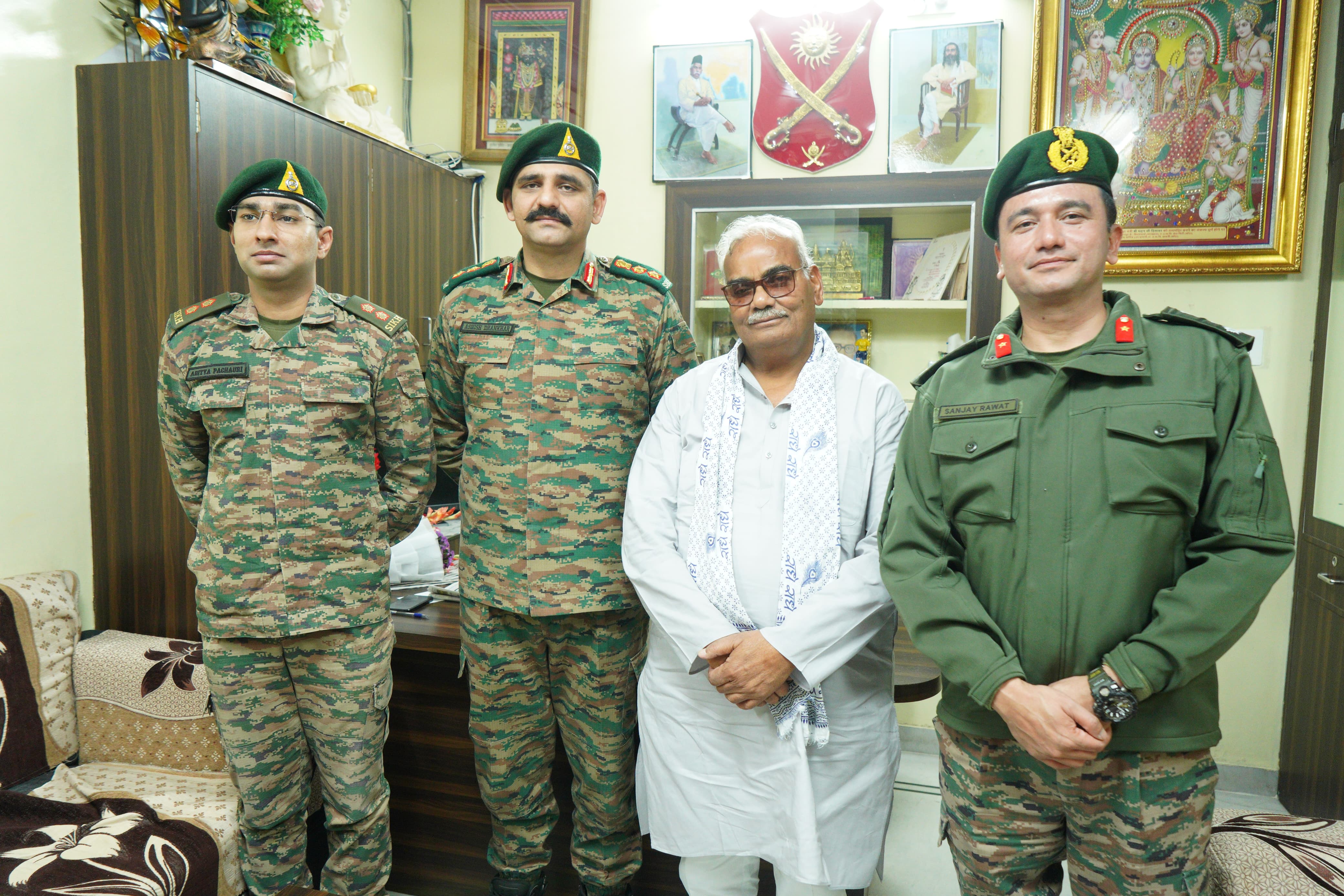 राजस्थान के स्कूलों में विद्यार्थियों को प्रशिक्षण देने पर हुई चर्चा