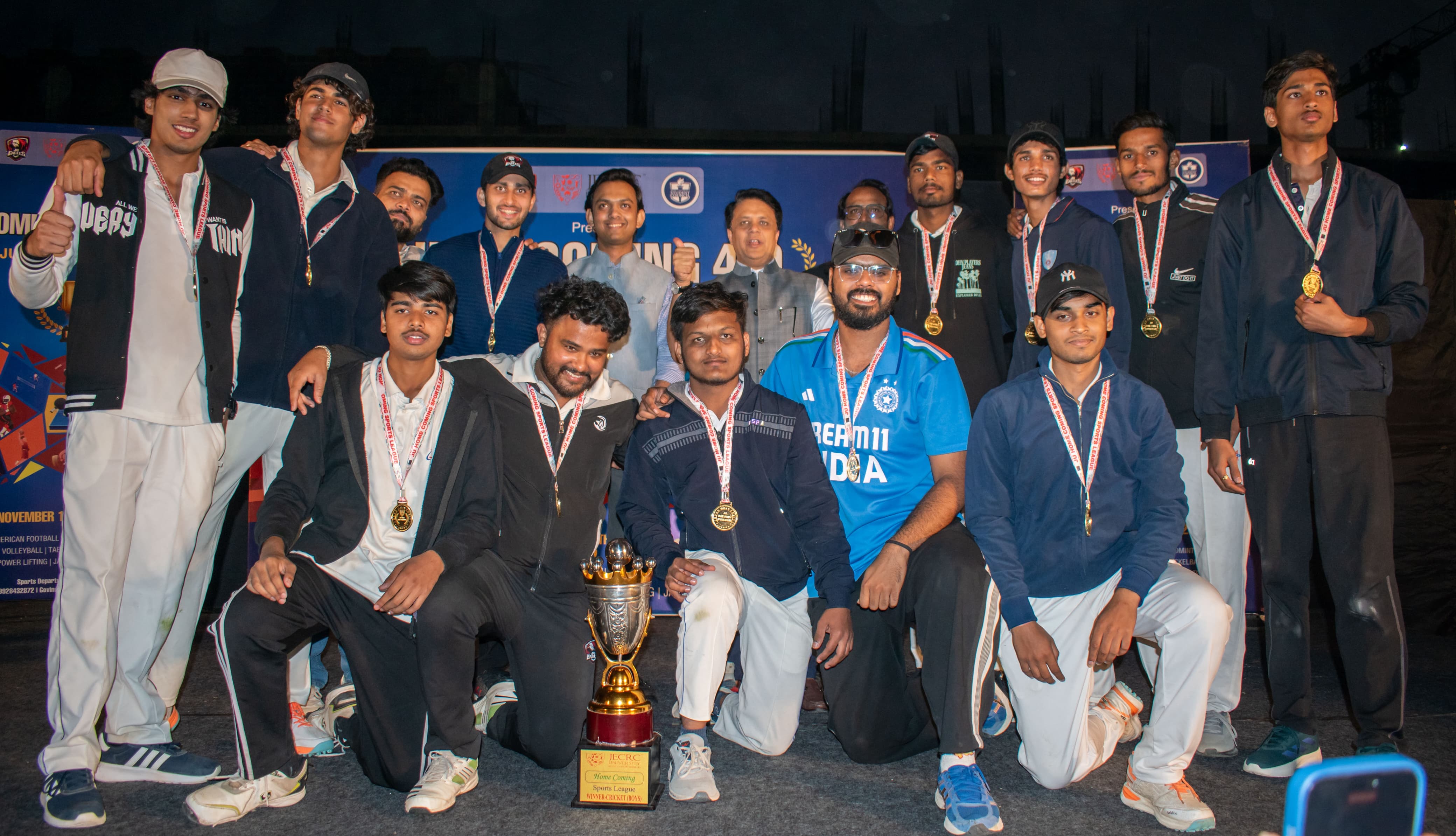 1200 से अधिक खिलाड़ियों का जुनून, एक ही मंच पर: जेईसीआरसी में ‘होमकमिंग 4.0’ का रिकॉर्ड-ब्रेकिंग रोमां