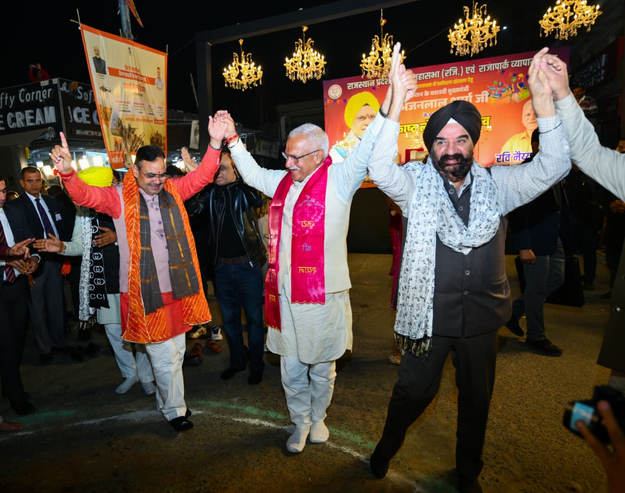 मुख्यमंत्री भजनलाल शर्मा गोकाष्ठ लोहड़ी महोत्सव में हुए शामिल