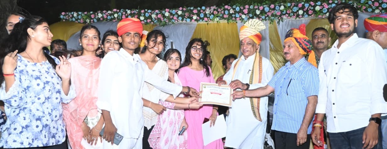 कृषि महाविद्यालय सुमेरपुर में ‘हरित्मा 2026’ का भव्य आयोजन • कैबिनेट मंत्री जोराराम कुमावत ने विद्यार्थियों को किया सम्मानित