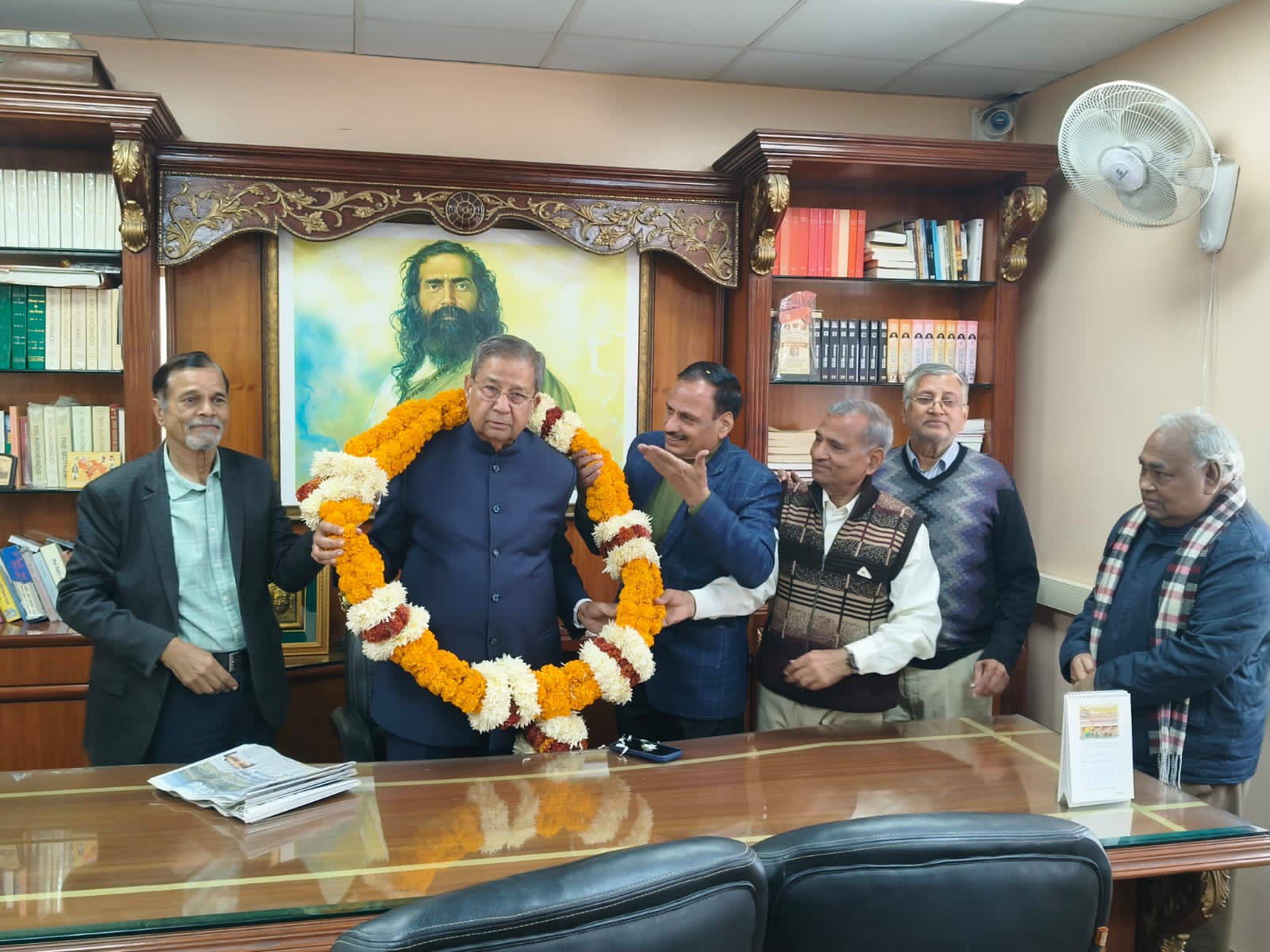 "ए.आर.यू.टी.ए. (ARUTA) के प्रतिनिधिमंडल ने आज  घनश्‍याम तिवाड़ी  संसद सदस्य, राज्यसभा से 16 वर्ष पुराने सर्वोच्च न्यायालय द्वारा तय मामले को सुलझाने और न्याय दिलाने का अनुरोध में भेंट की"